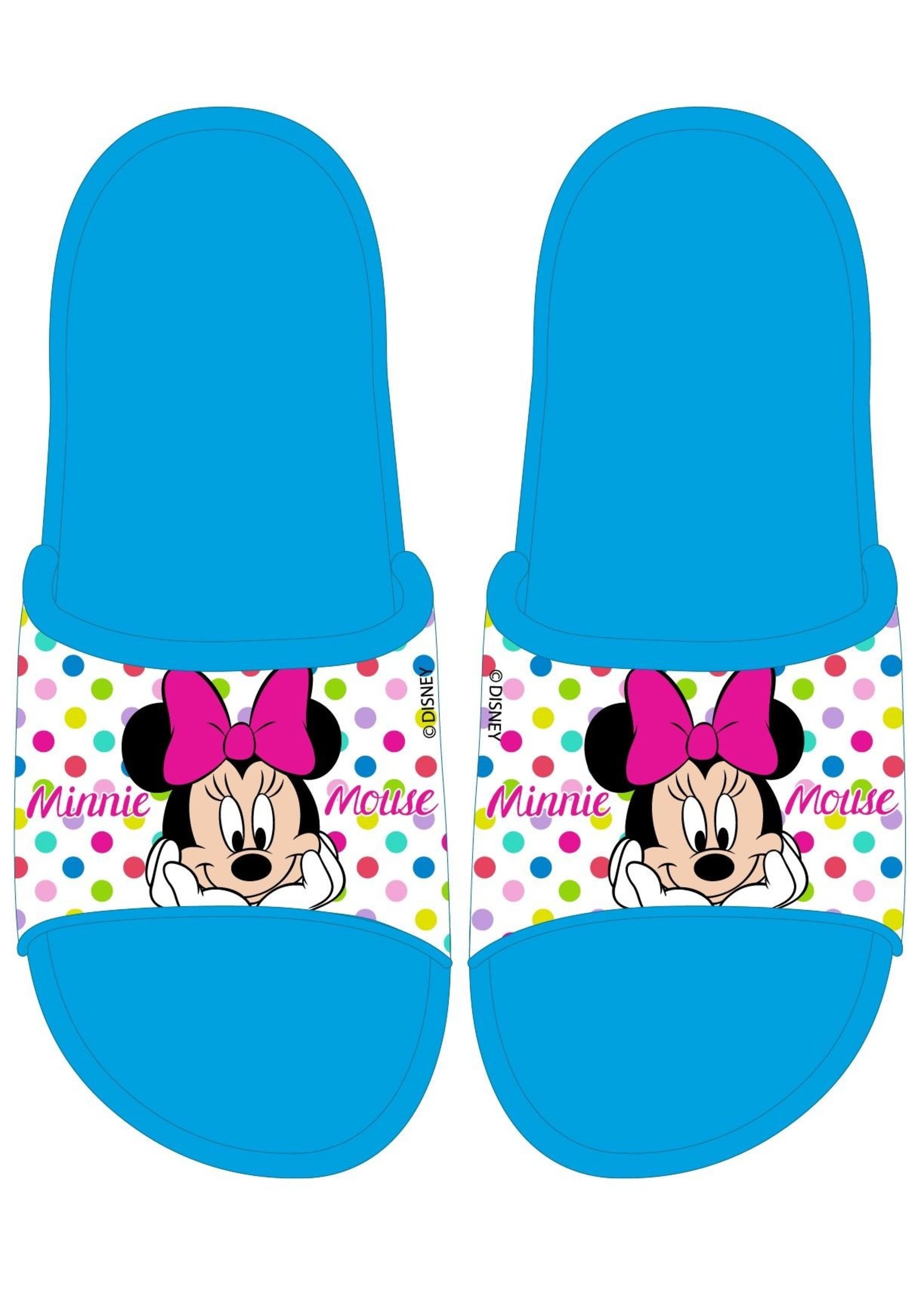 Disney Kapcie do kąpieli Myszka Minnie z Disney blue