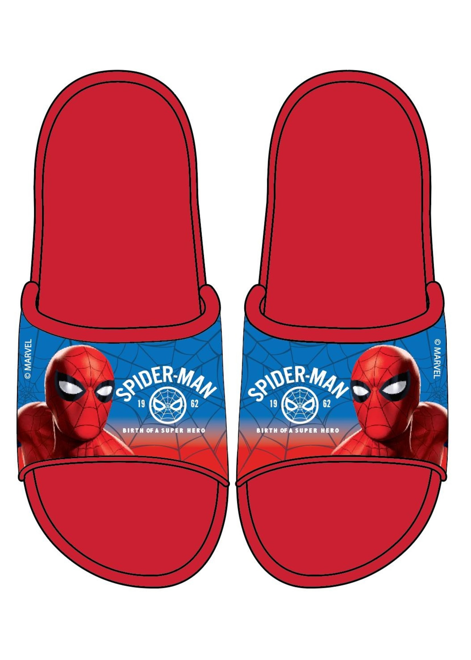 Marvel Spiderman badslippers van Marvel rood