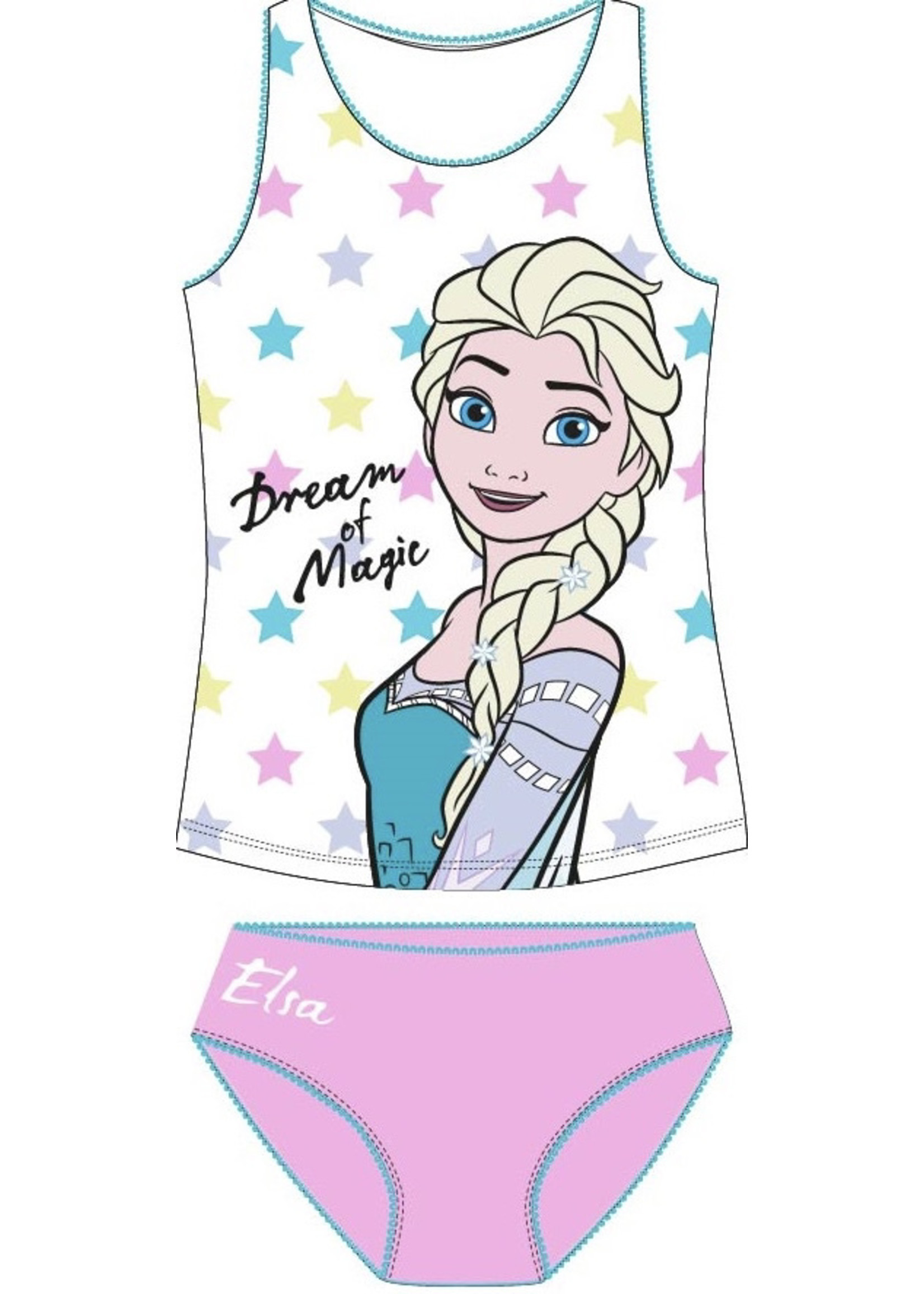 Disney Frozen underwear from Disney pink