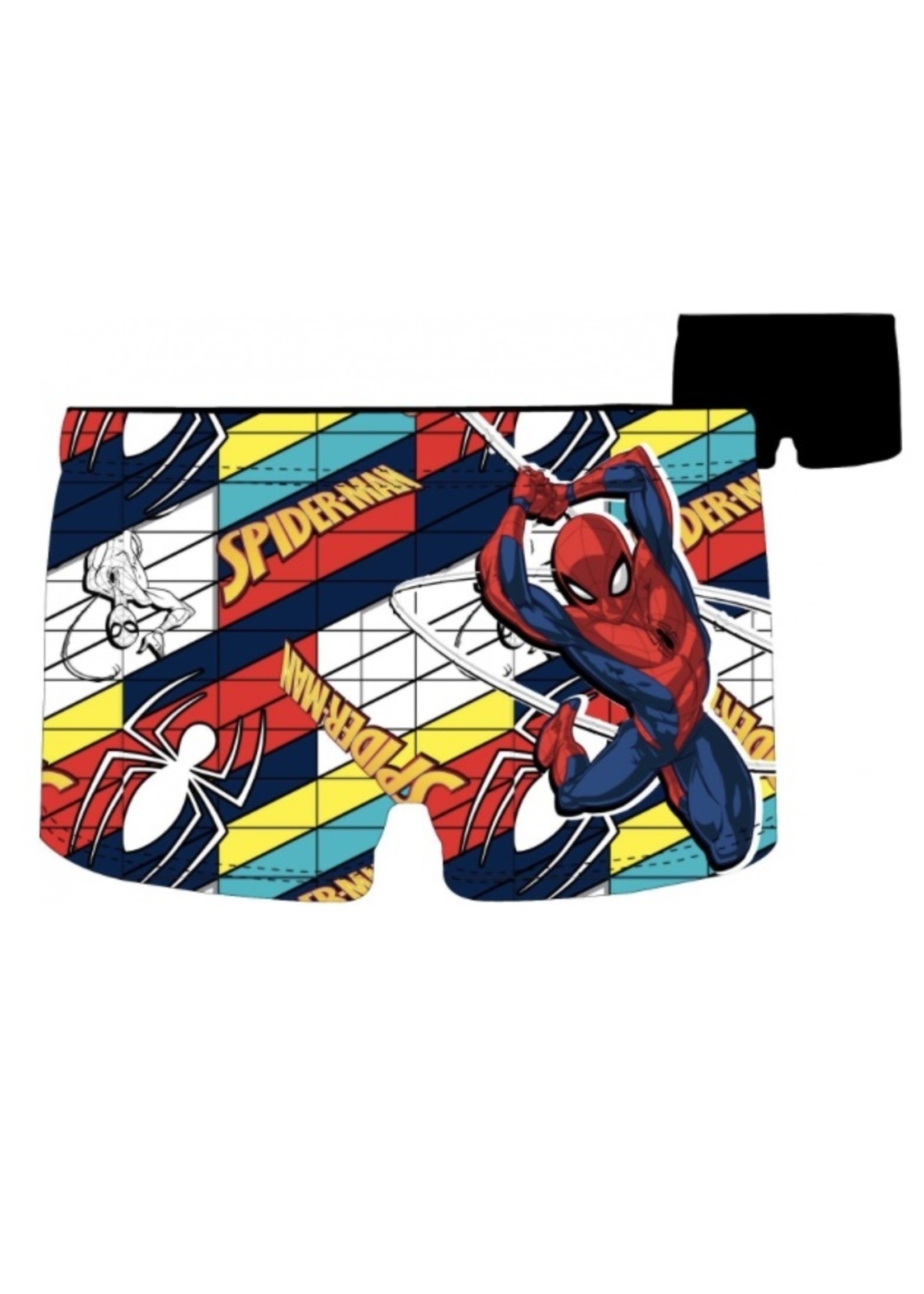 Marvel Kostium kąpielowy Spiderman z Marvel czarny