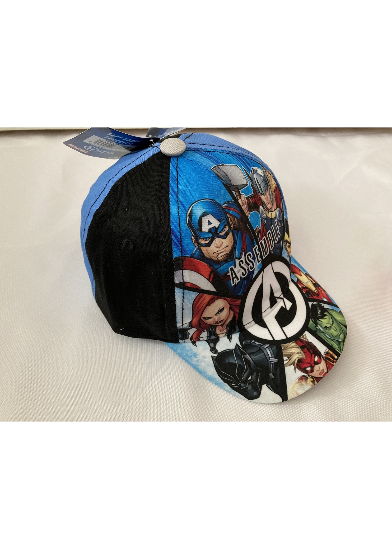 Marvel Avengers baseball pet van Marvel zwartblauw