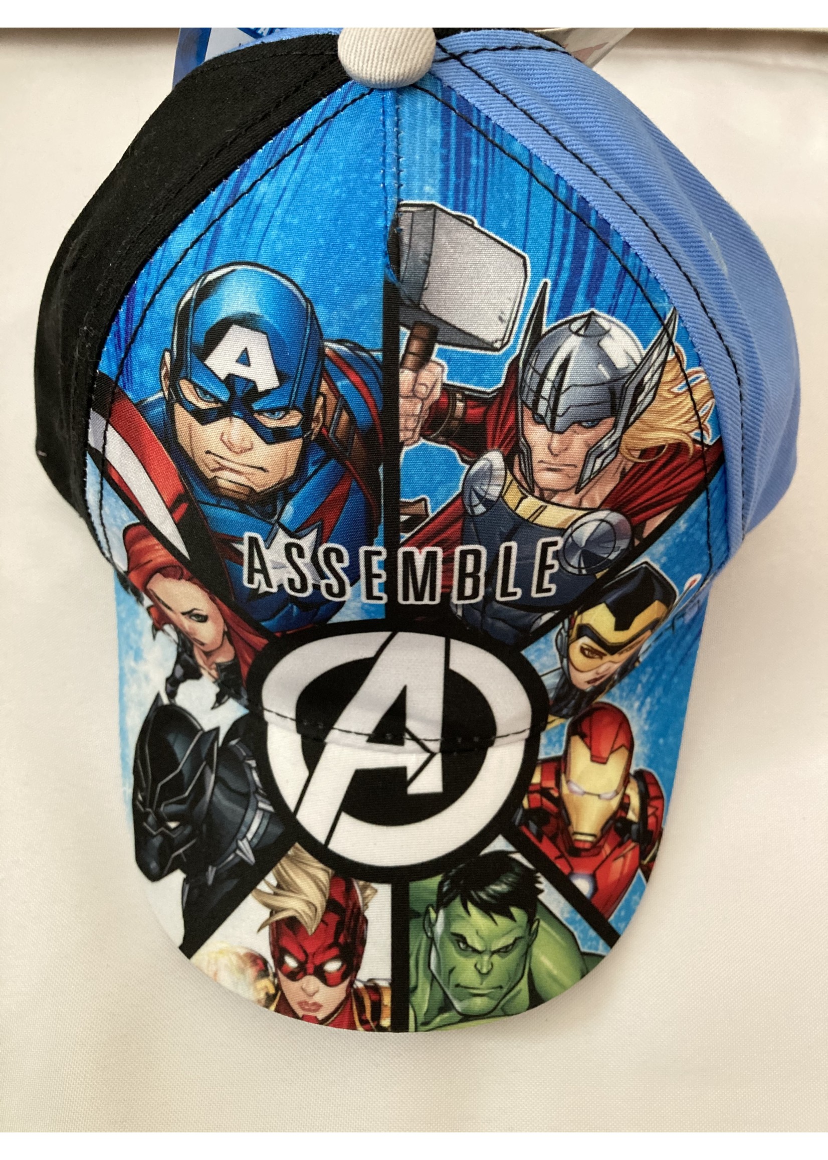 Marvel Avengers baseball pet van Marvel zwartblauw