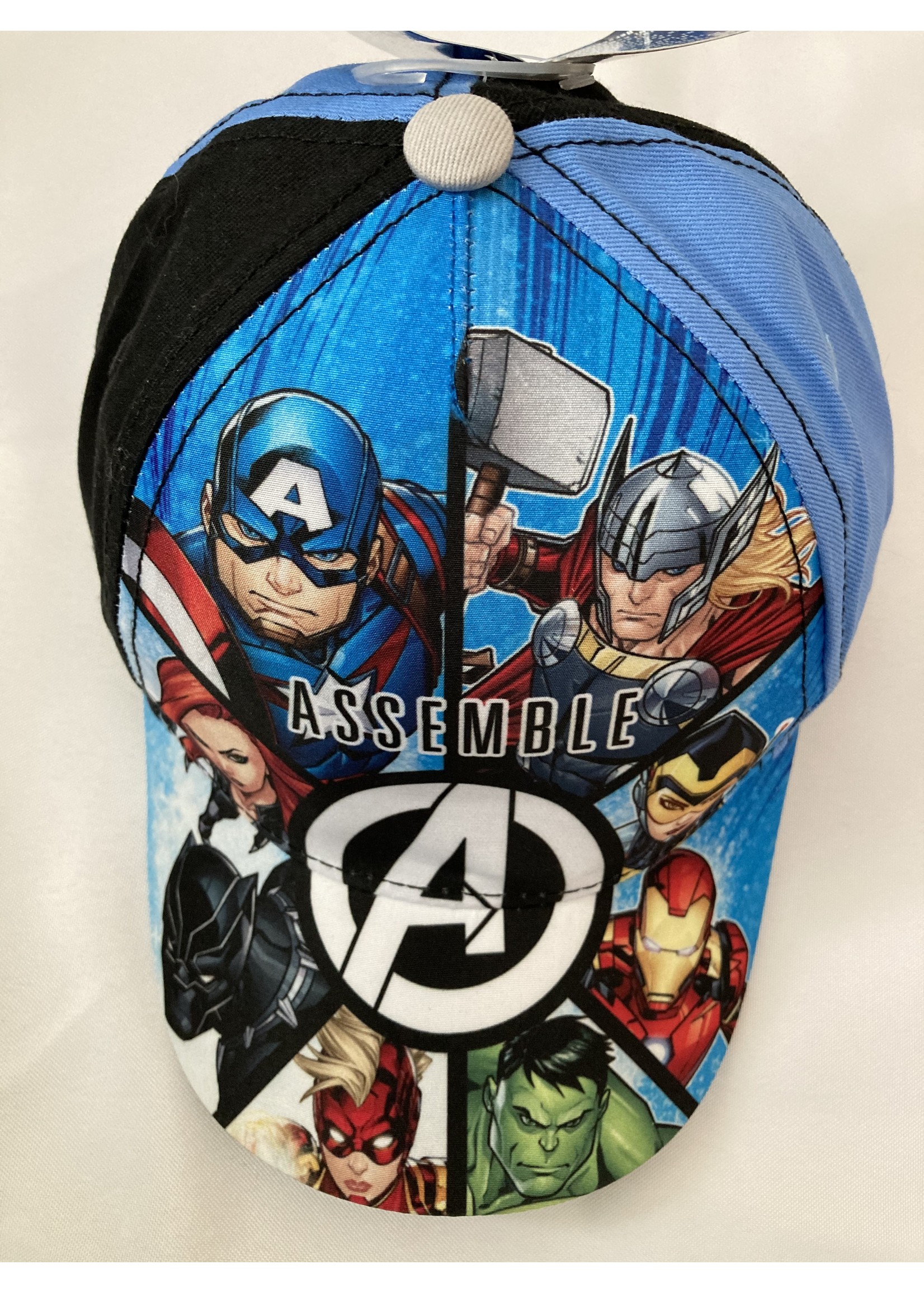 Marvel Czapka z daszkiem Avengers Marvel czarno-niebieska