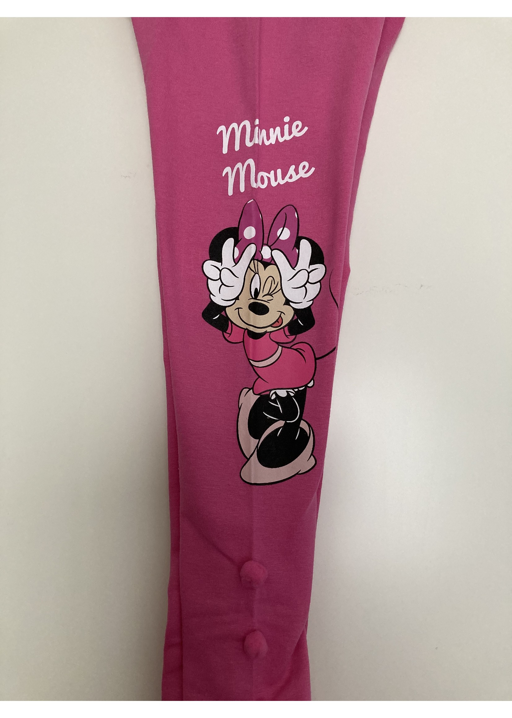 Disney Legginsy Myszka Minnie z Disney różowe