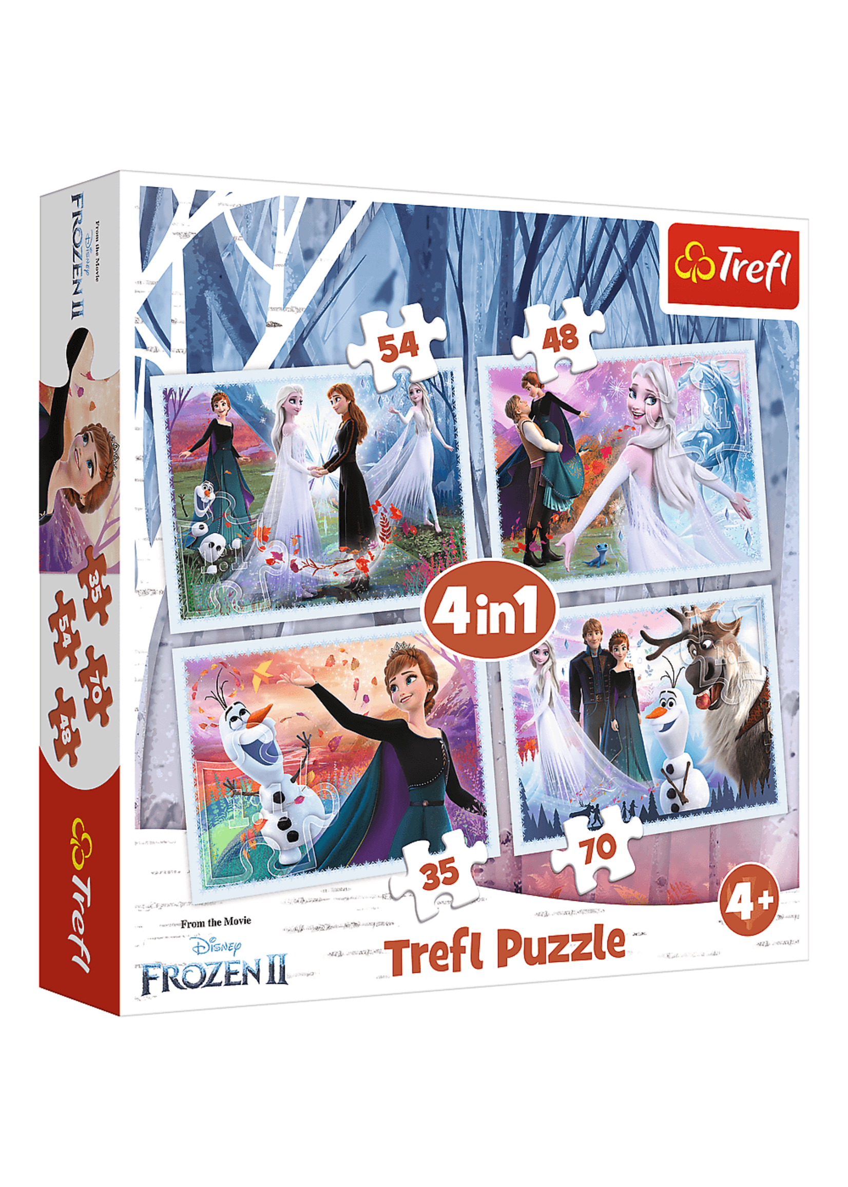 Disney Frozen II 4 in 1 puzzle from Disney