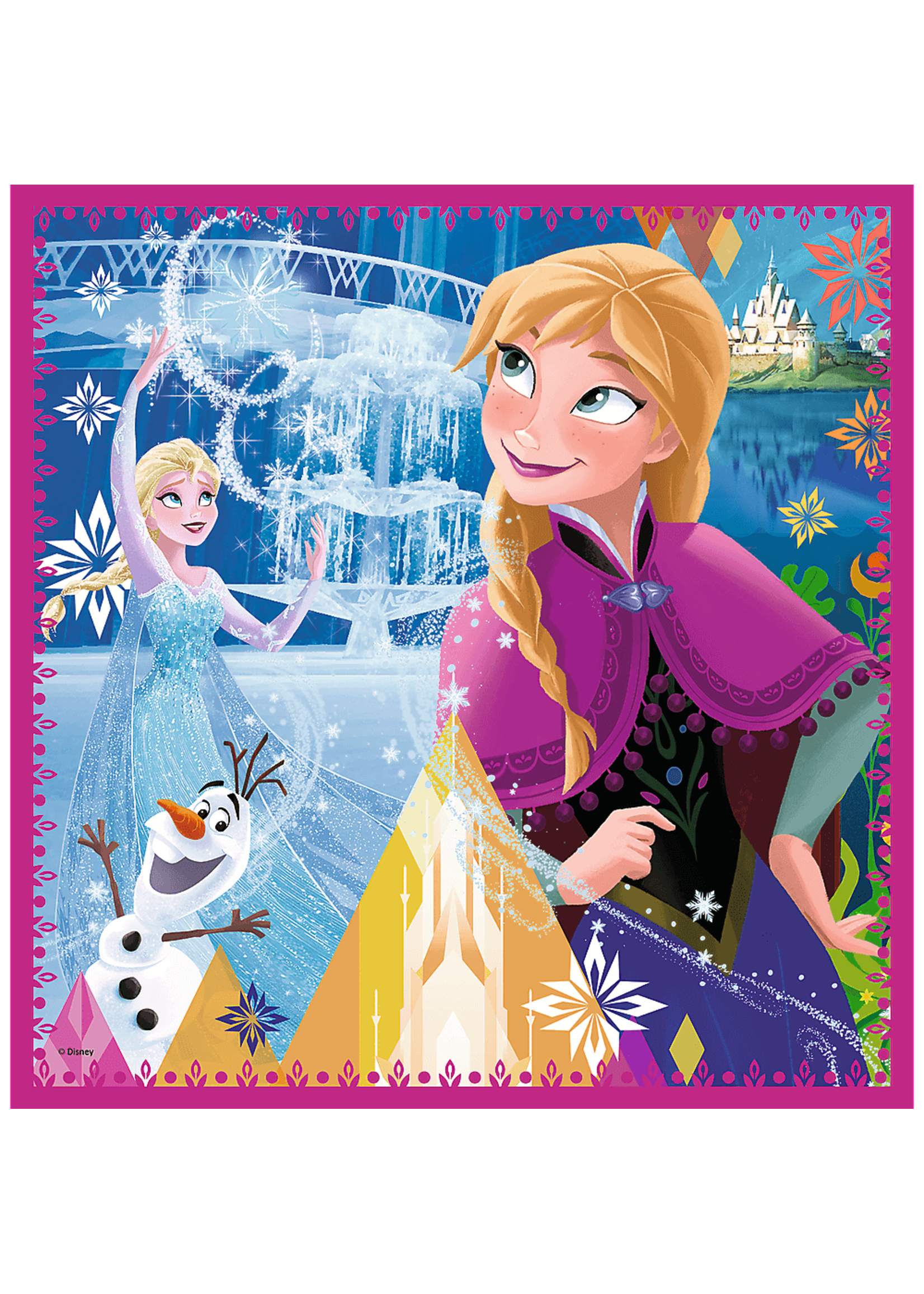 Disney Frozen 3 in 1 puzzle from Disney