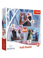 Disney Puzzle Kraina Lodu II 3w1