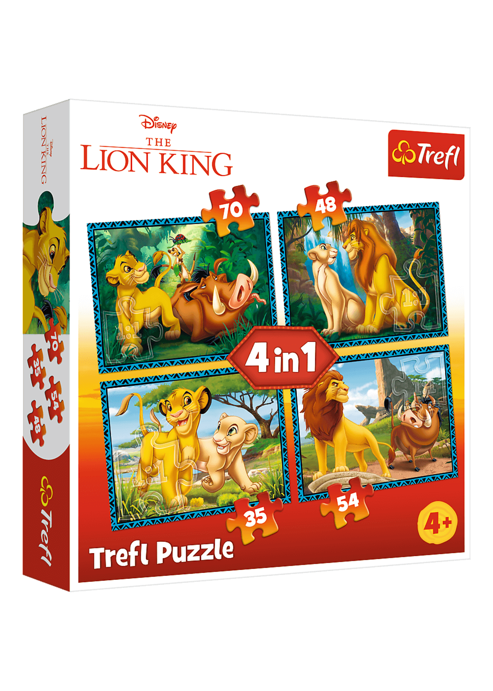 Disney Lion King 4 in 1 puzzle from Disney