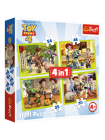Disney Puzzel Toy Story 4in1