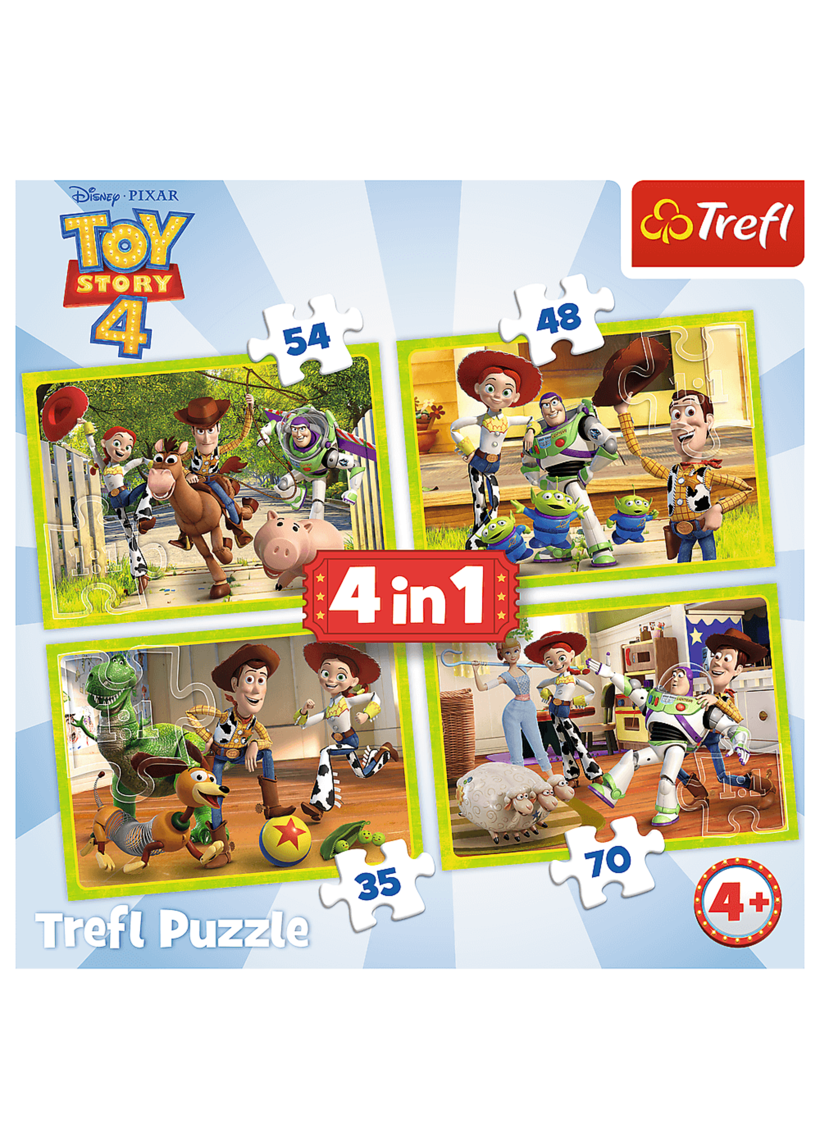 Disney Toy Story 4 w 1 puzzle od Disneya