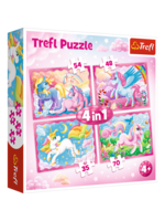 Puzzle Jednorożec 4w1