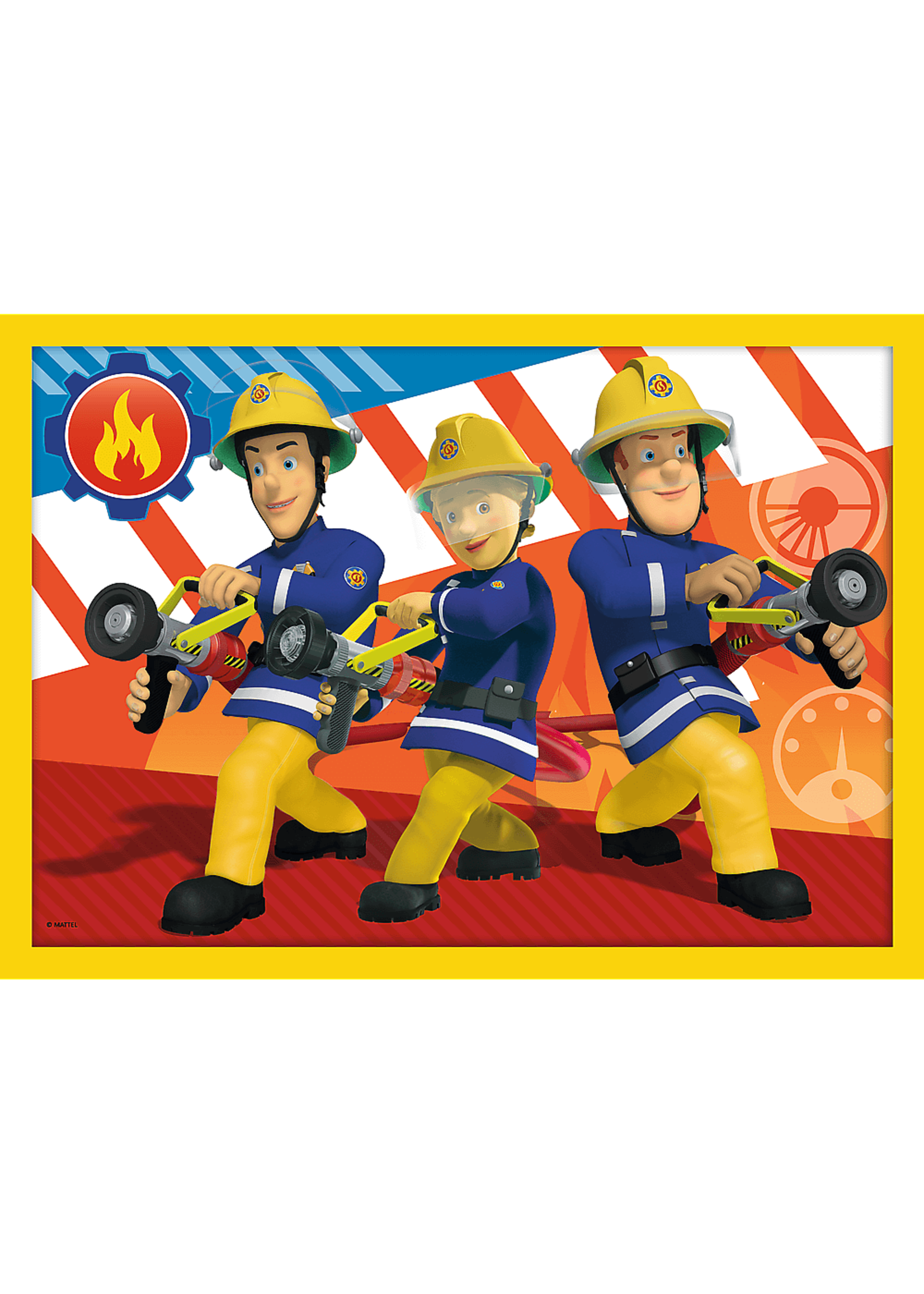 Fireman SAM Fireman Sam 4 in 1 Puzzle