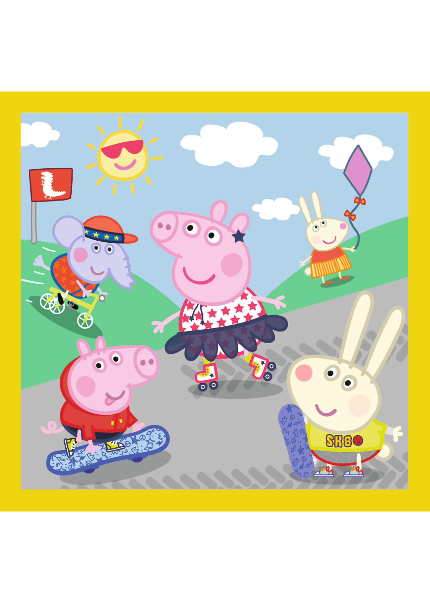 Peppa Pig  3 in 1 puzzle from Peppa Pig