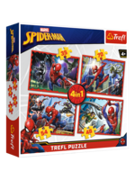Marvel Puzzle Spiderman 4w1