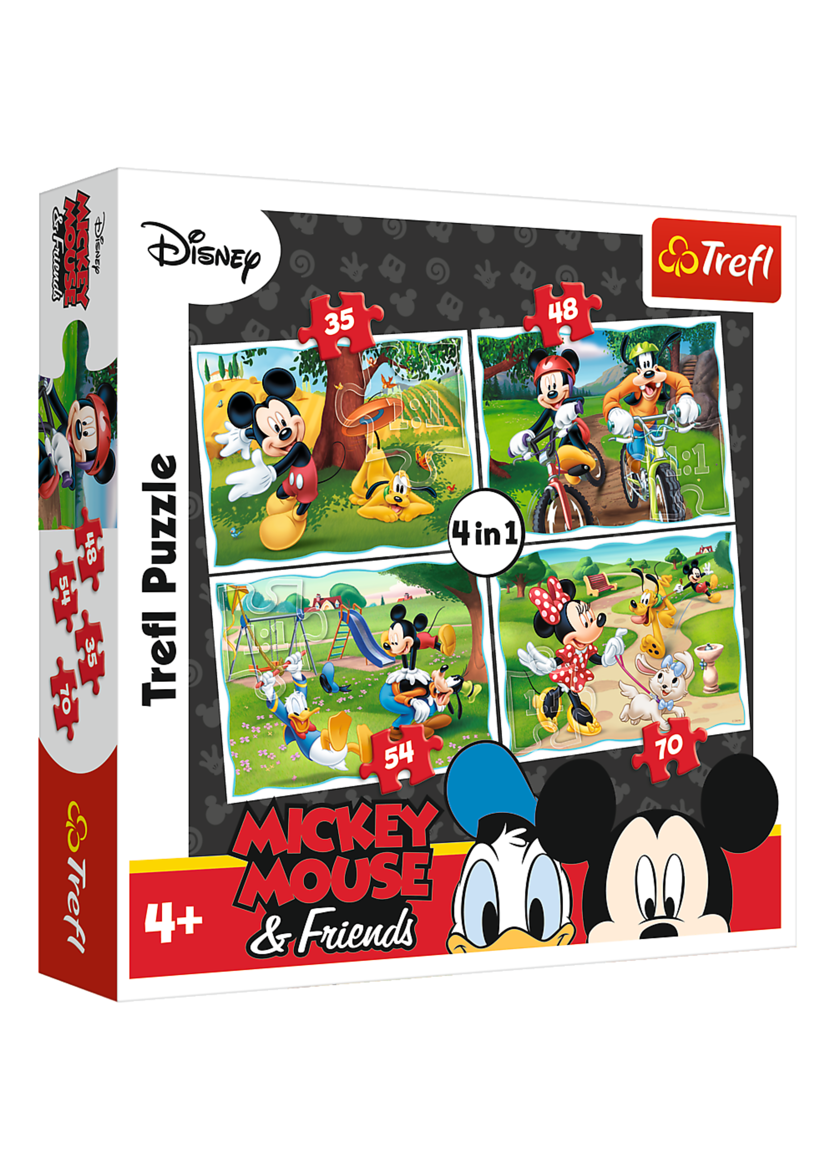 Disney Mickey Mouse 4 in 1 puzzle from Disney