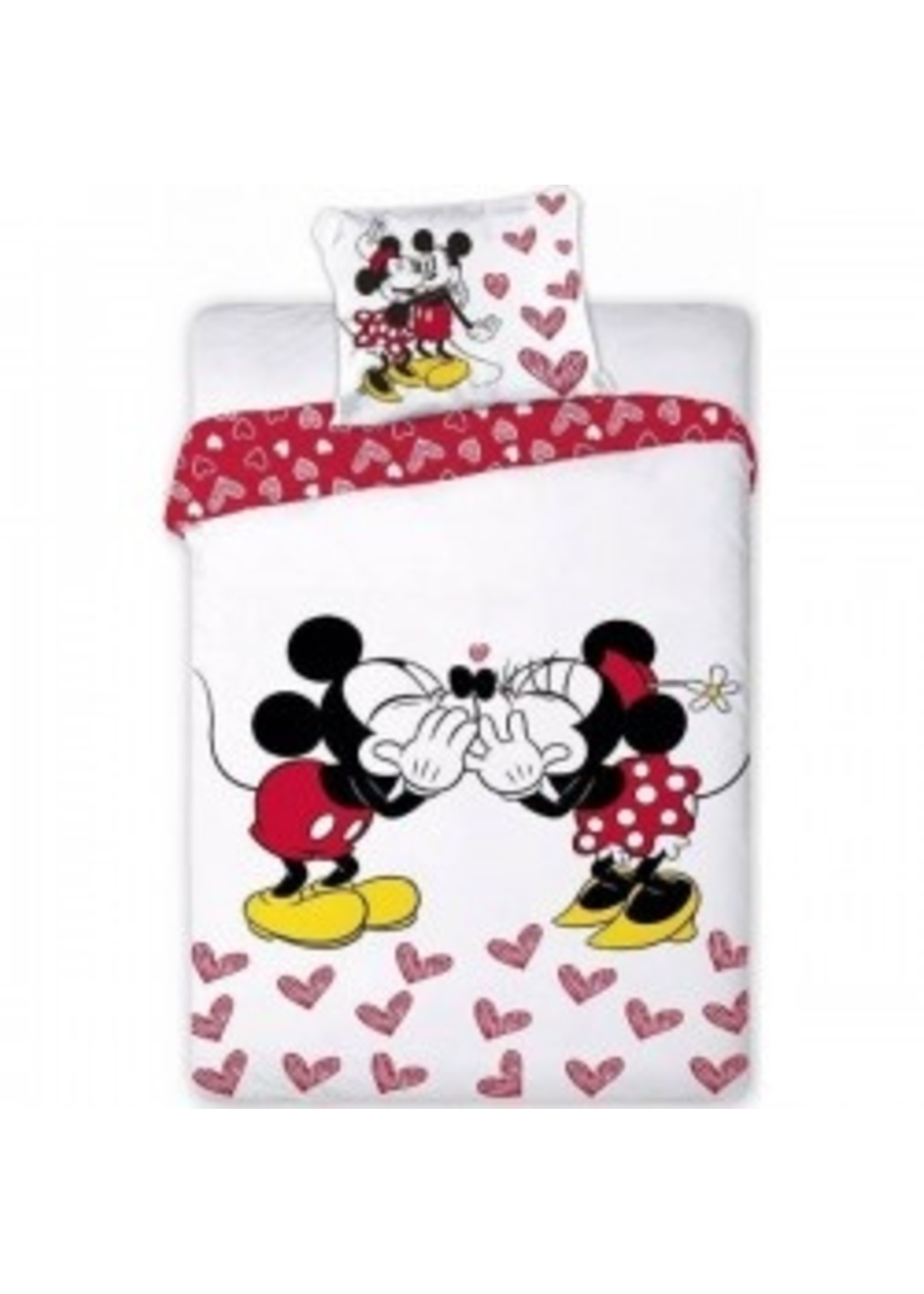 Disney Dwustronna poszwa na kołdrę Minnie & Mickey Mouse od Disney