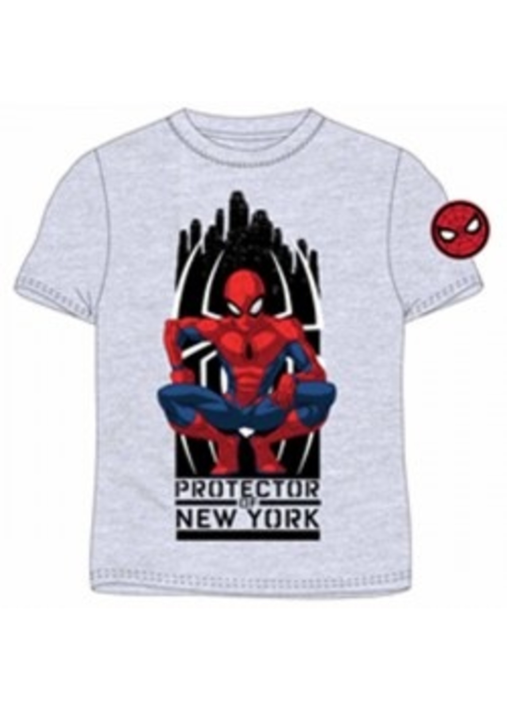 Marvel Spiderman T-shirt van Marvel grijs