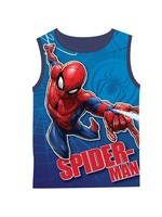 Marvel mouwloos-shirt Spiderman blauw