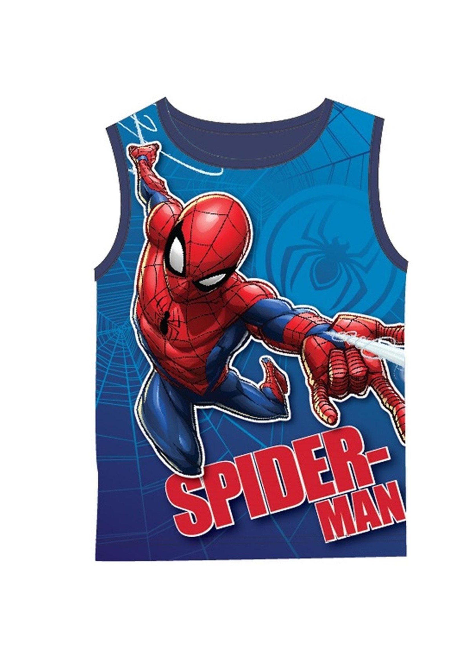 Marvel Spiderman sleeveless shirt from Marvel blue