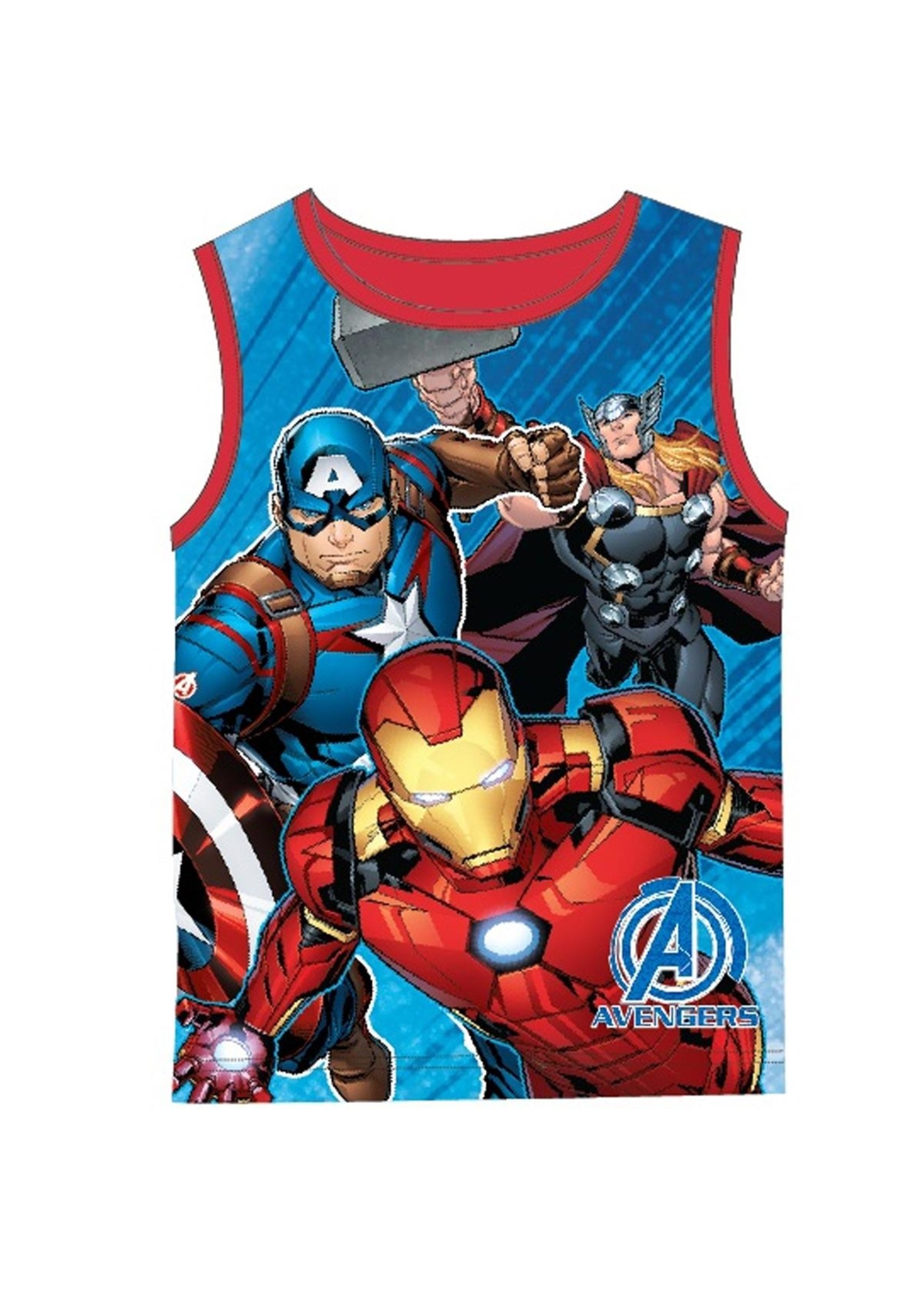 Marvel Koszulka bez rękawów Avengers Marvel niebieska