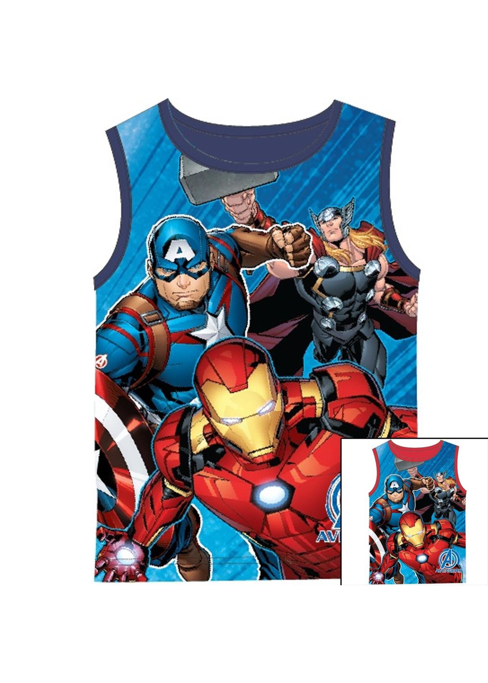 Marvel Avengers sleeveless shirt from Marvel blue