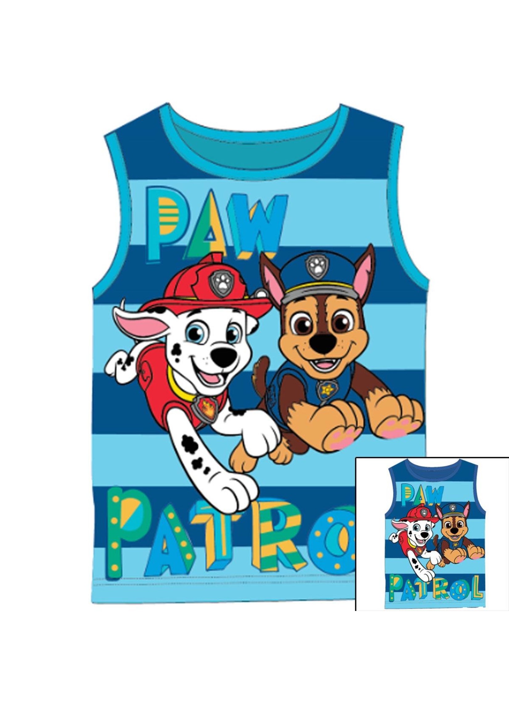 Nickelodeon Paw Patrol mouwloos-shirt van Nickelodeon blauw