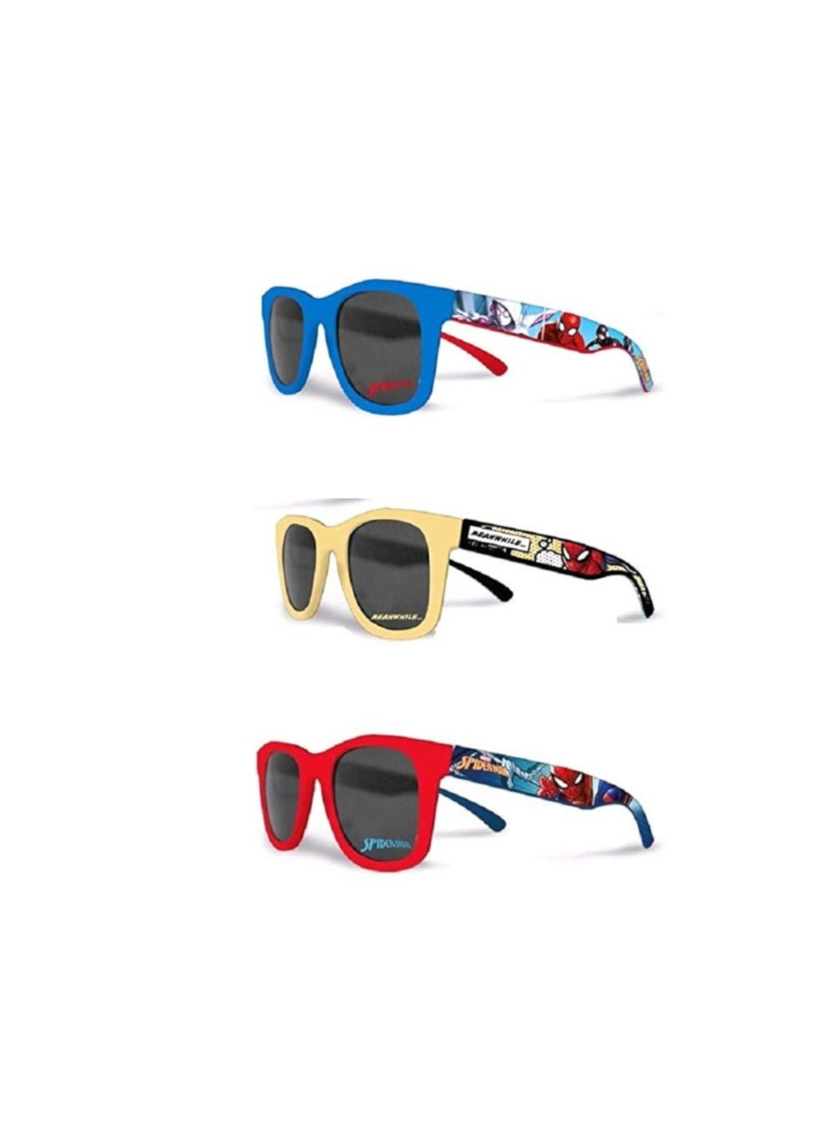 Marvel Okulary przeciwsłoneczne Spiderman z Marvel niebieskie