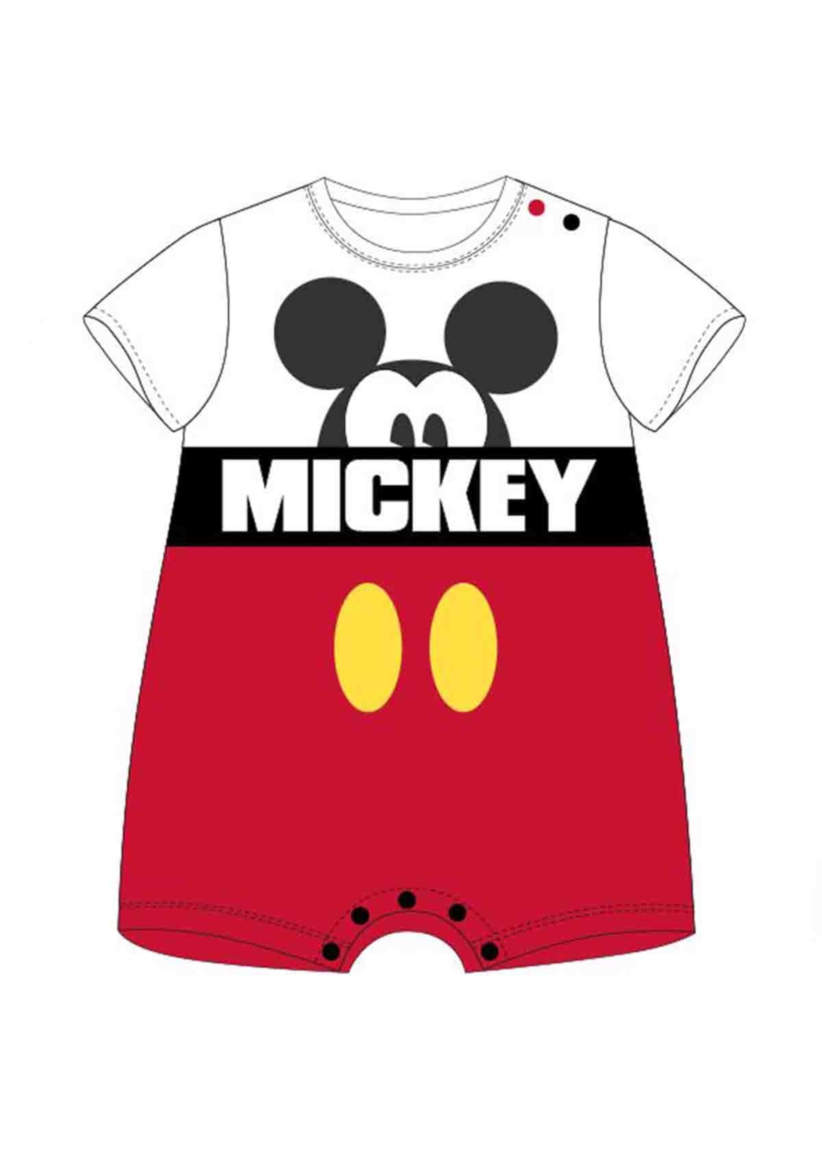 Disney baby Kombinezon z Myszką Miki z Disney baby biały