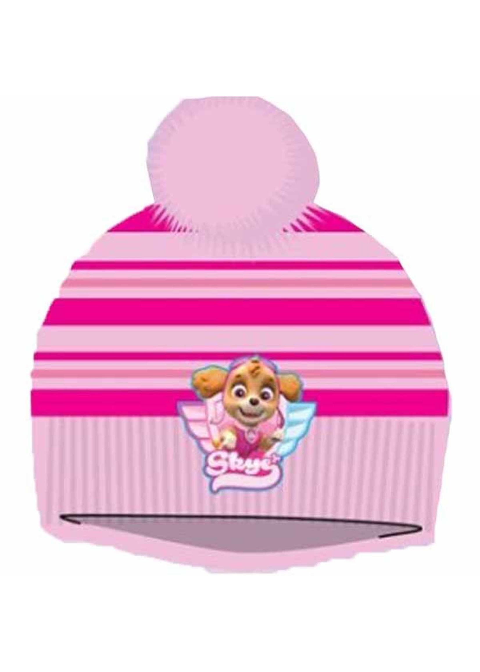 Nickelodeon Paw Patrol tricot muts van Nickelodeon roze