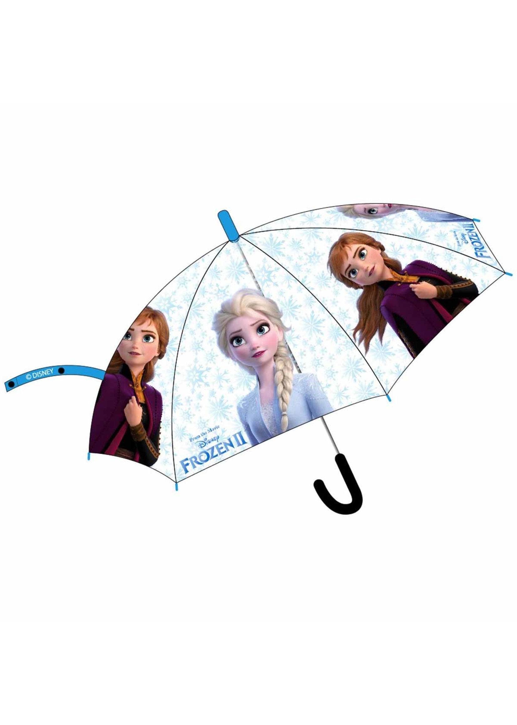 Disney Mrożony parasol z Disney niebieski