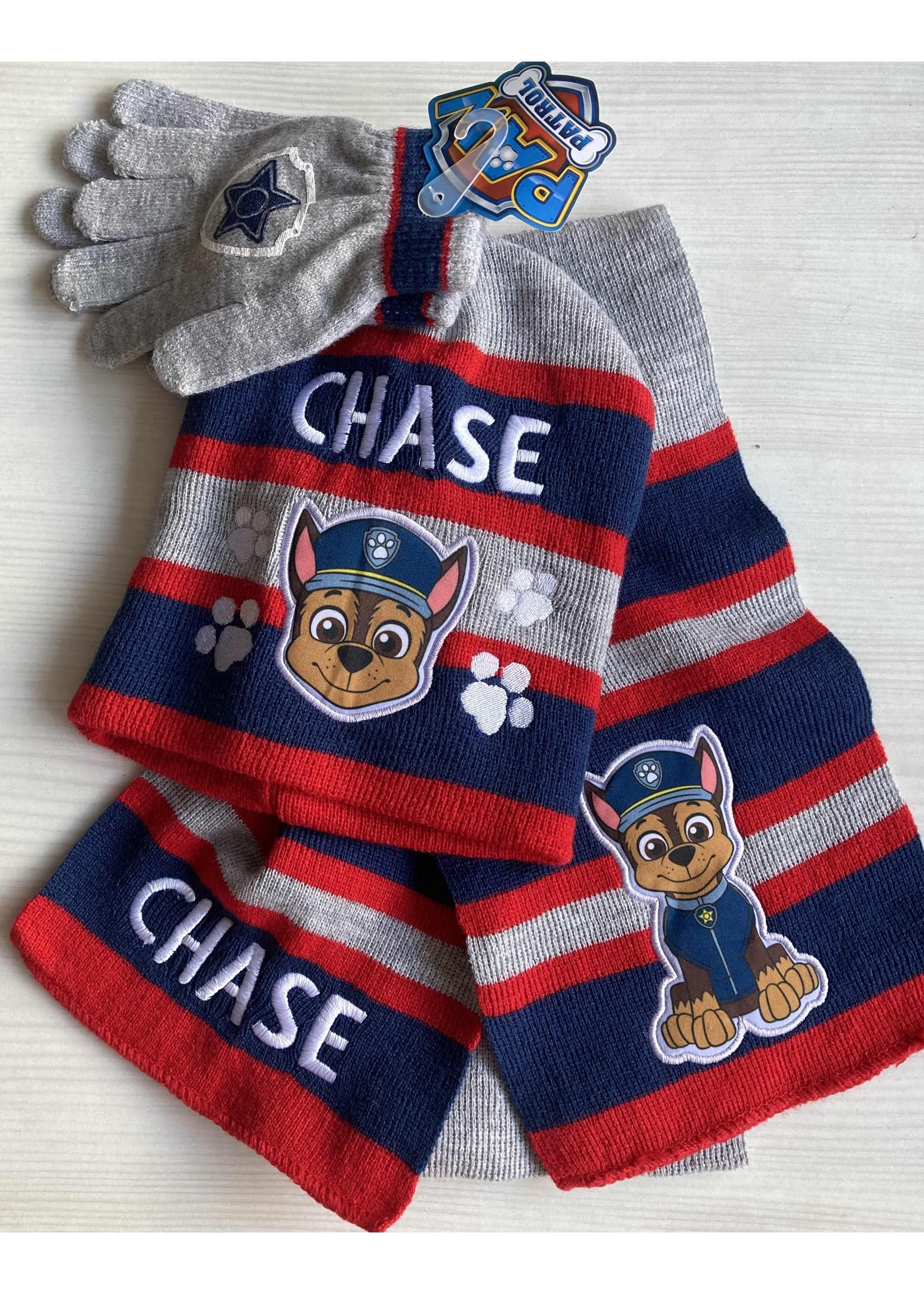 Nickelodeon Paw Patrol 3delig winterset van Nickelodeon grijs