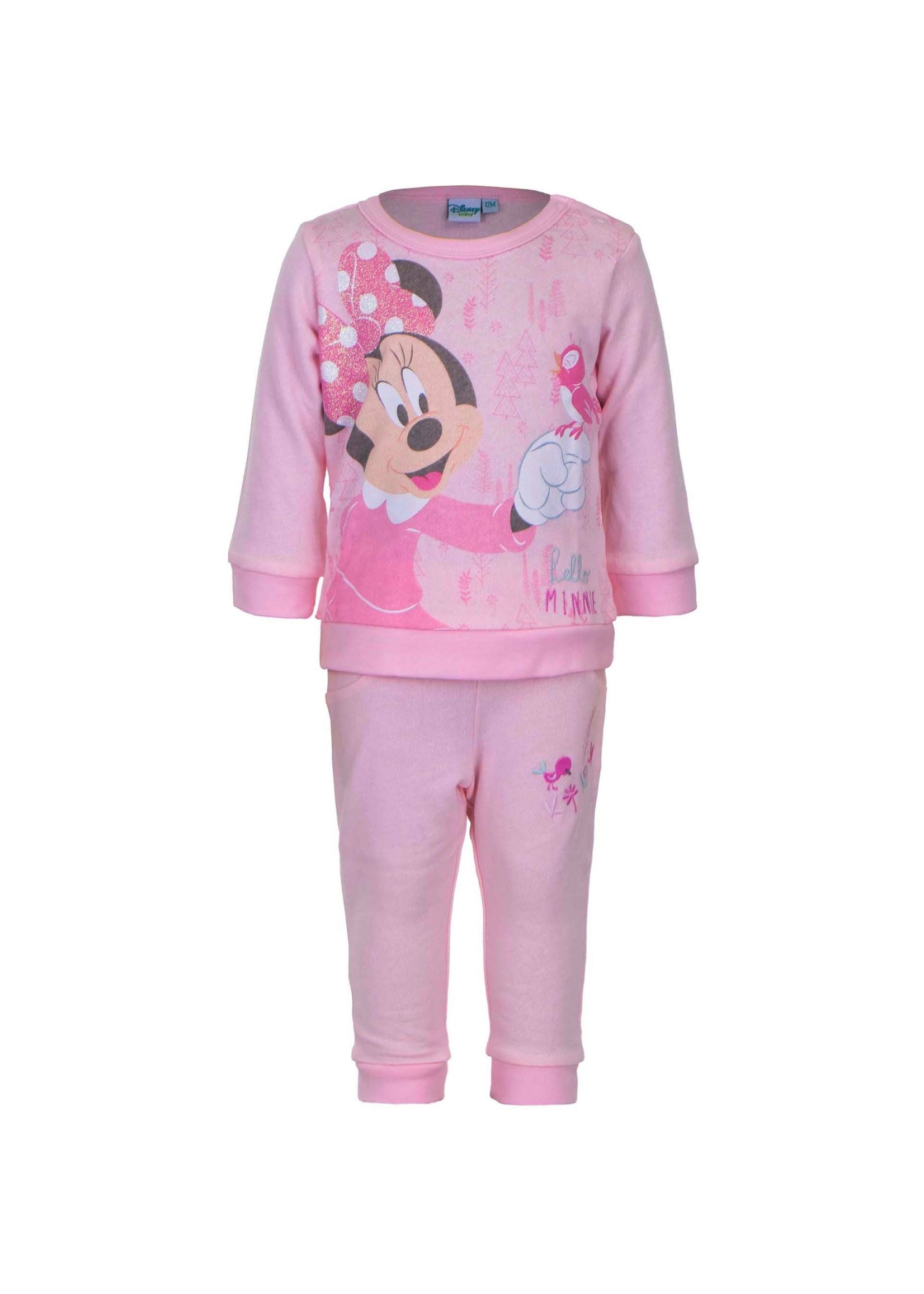 Disney baby Spodnie dresowe Myszka Minnie z Disney baby pink