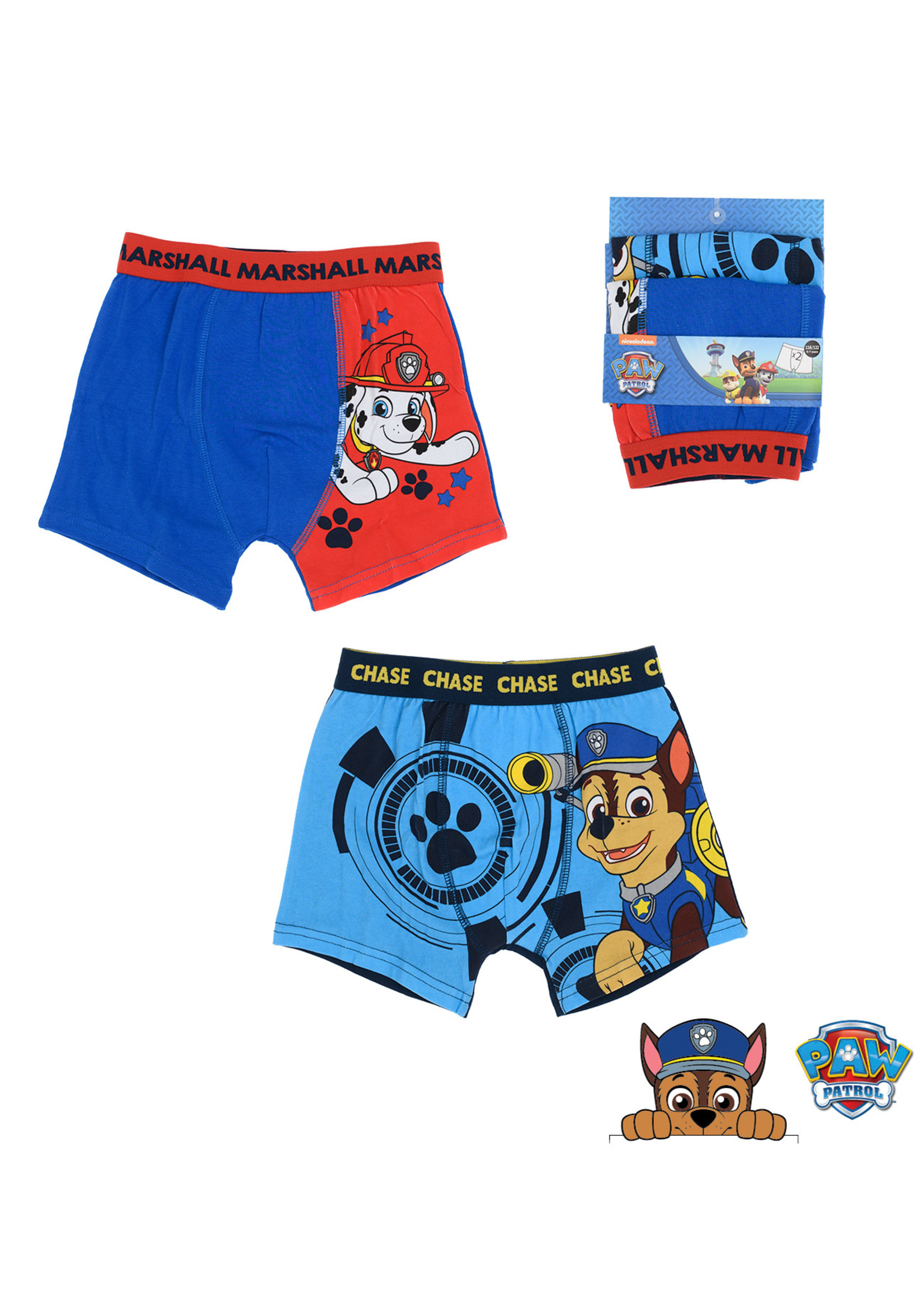 Nickelodeon Paw Patrol boxers van Nickelodeon 2 pack