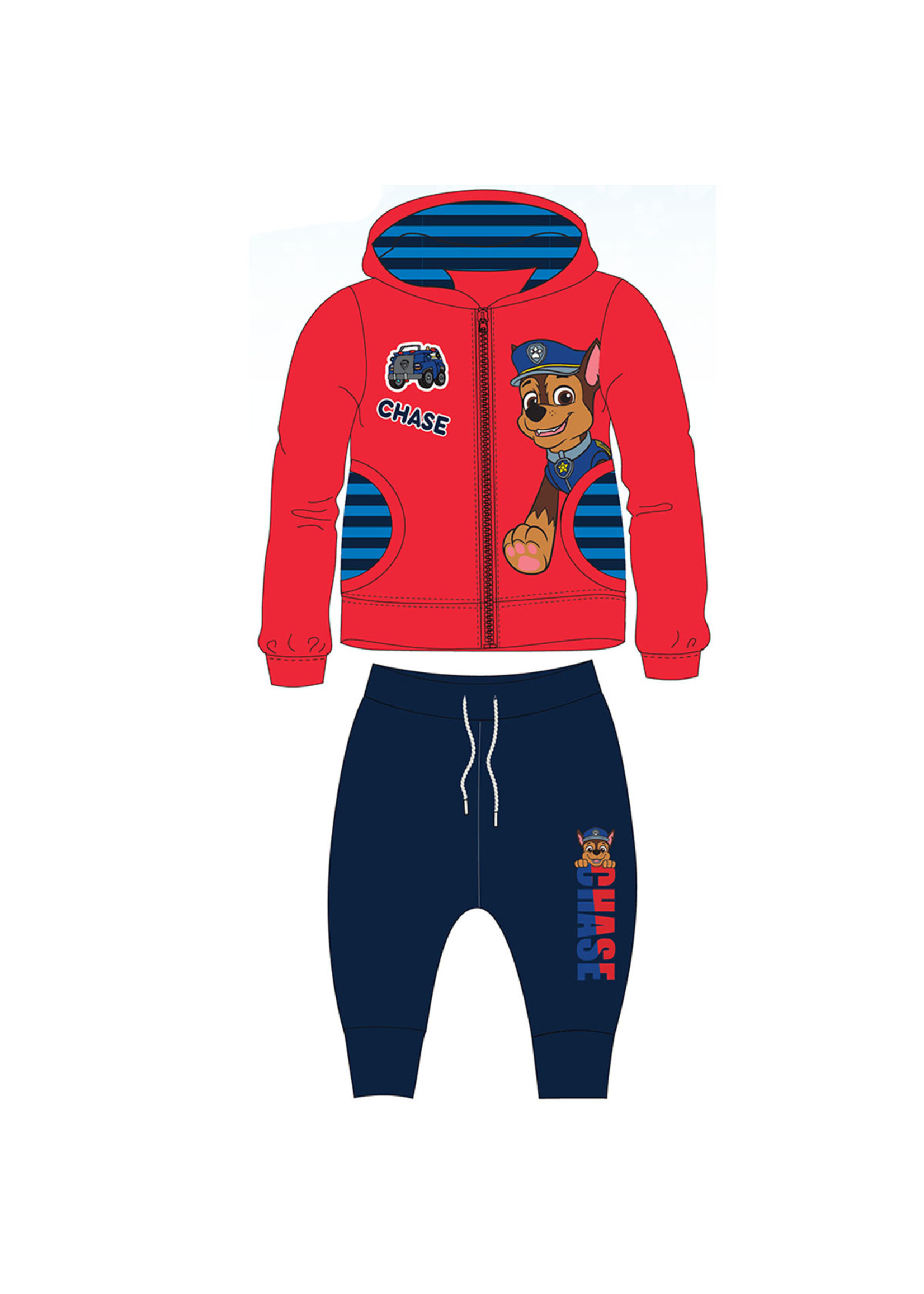 Nickelodeon Paw Patrol jogging suit from Nickelodeon red-blue