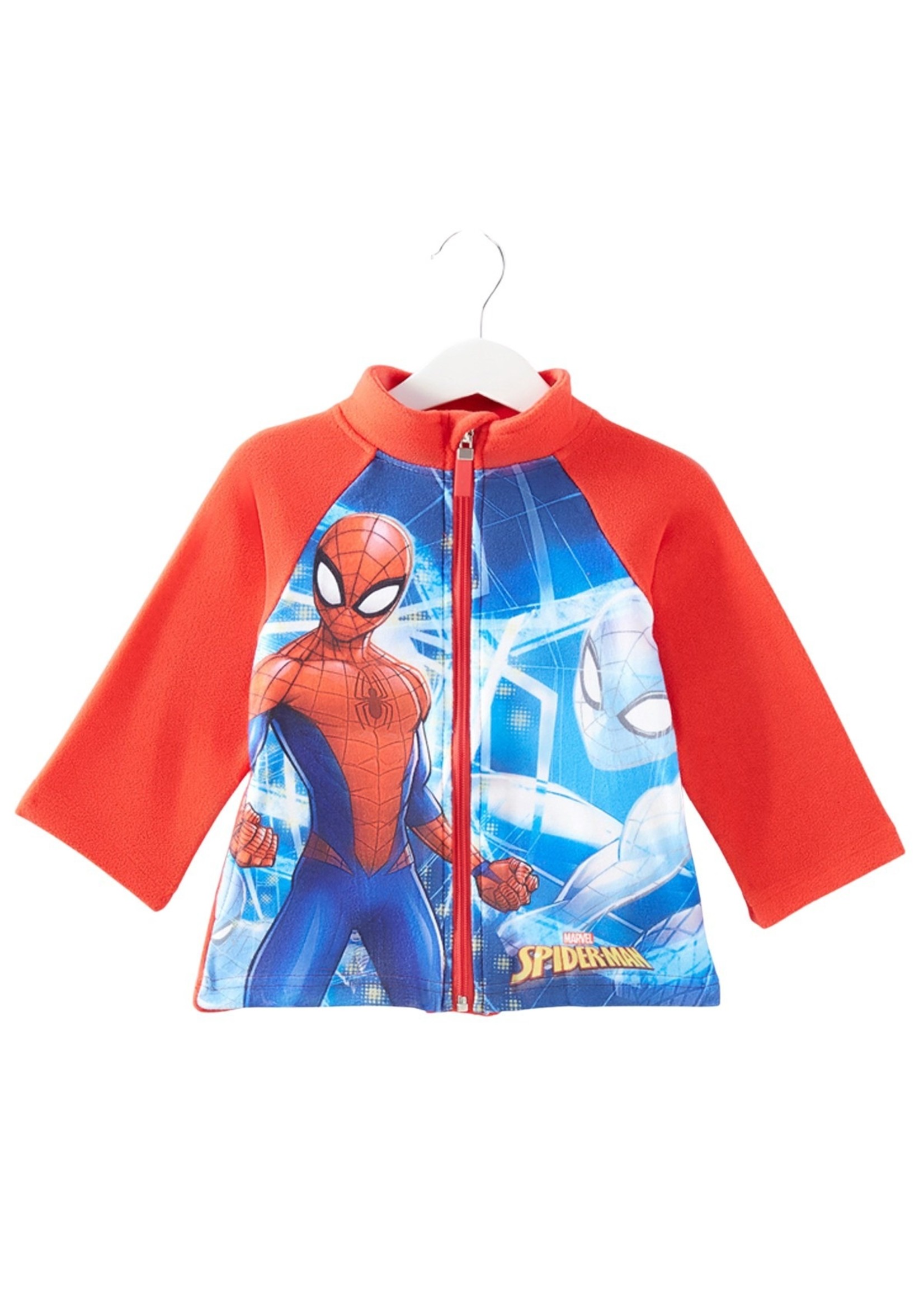 Marvel Kamizelka polarowa Spiderman z Marvel czerwona