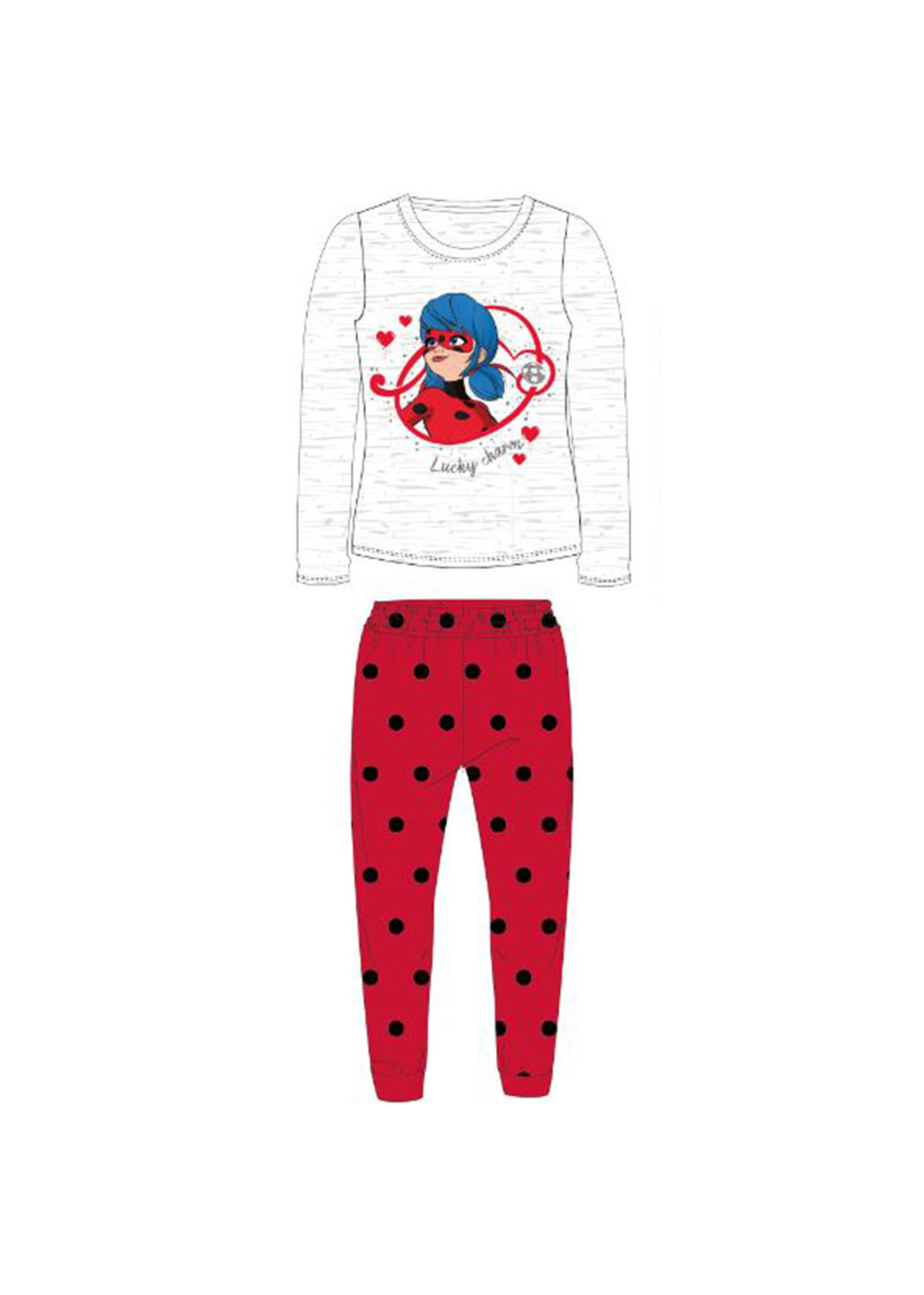 Miraculous Ladybug Pajamas from Miraculous grey-red