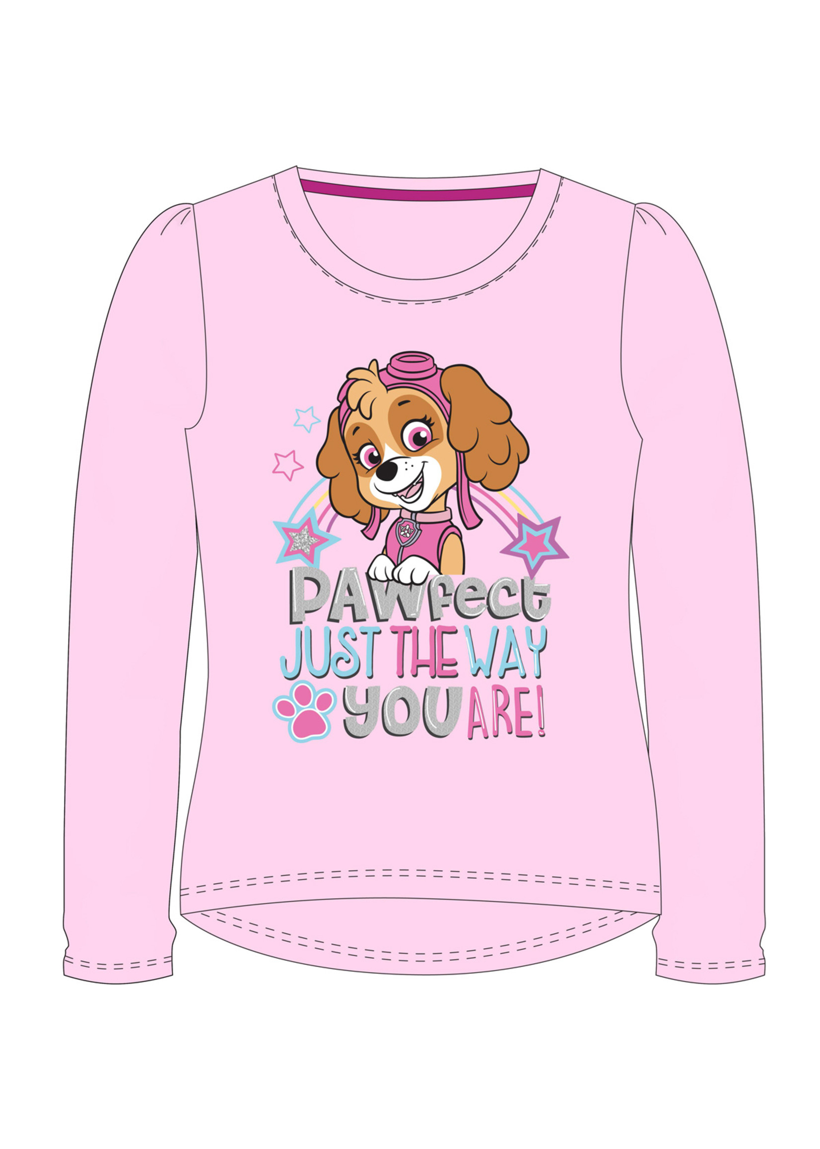 Nickelodeon Paw Patrol longsleeve van Nickelodeon roze