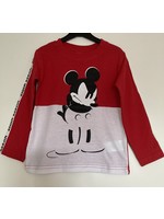 Disney Longsleeve Mickey czerwony