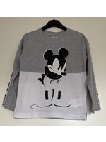 Disney Długi rękaw Mickey szary