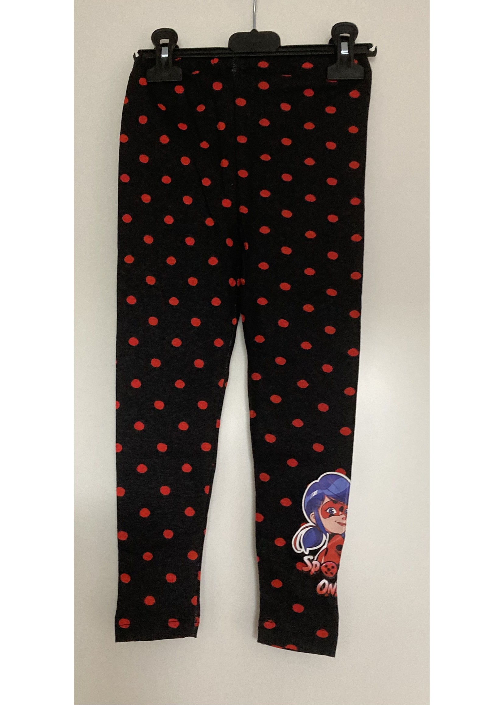 Miraculous Legginsy Ladybug z Miraculous czarne