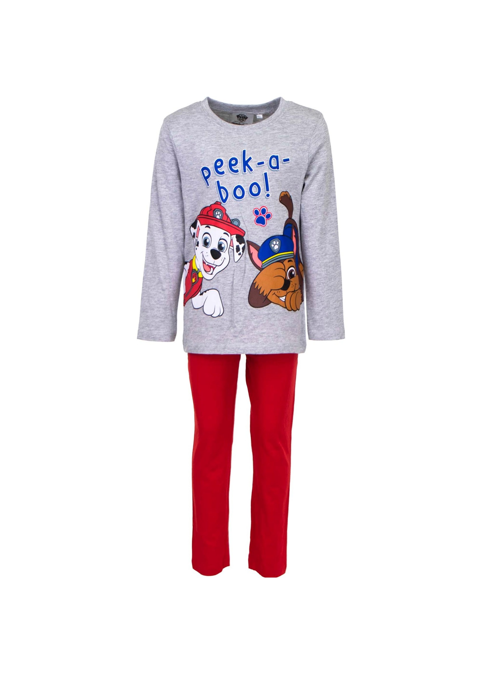 Nickelodeon Paw Patrol pyjama van Nickelodeon grijs-rood