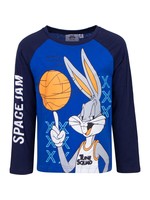 SPACE JAM Longsleeve Królik Bugs Niebieski