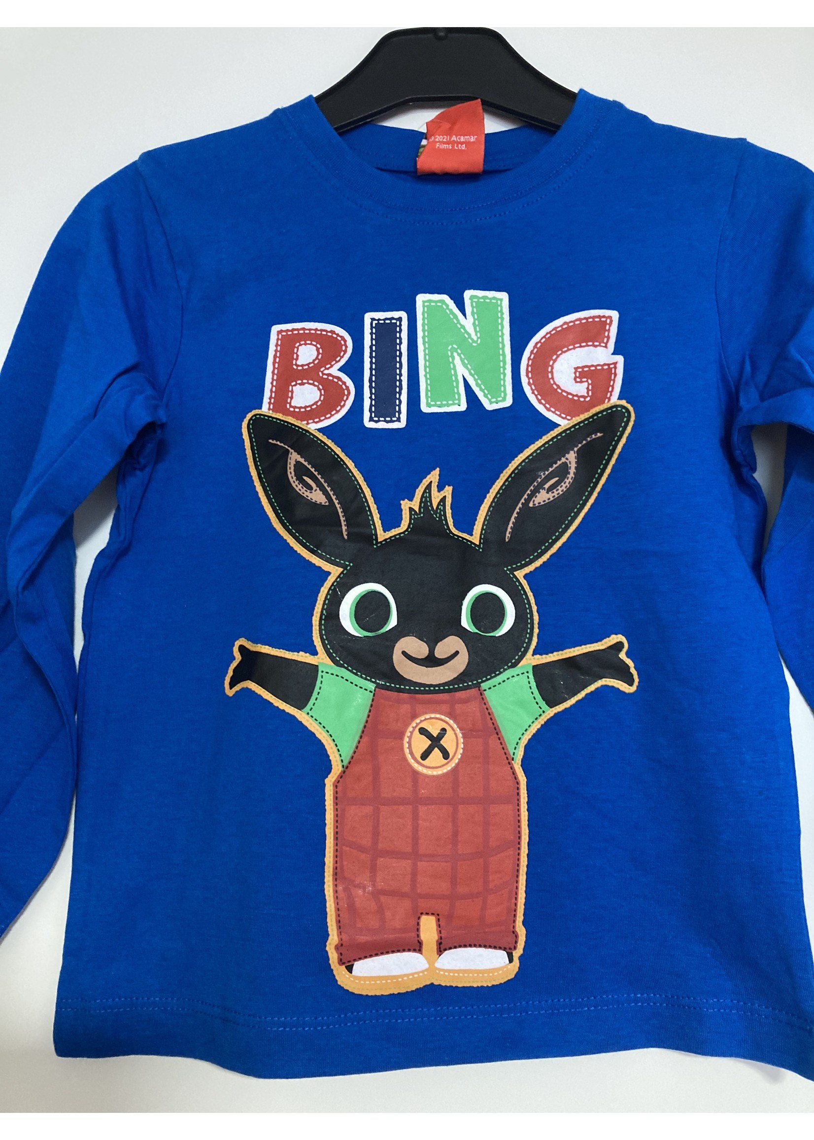 Bing Bunny Bing długi rękaw Bing niebieski