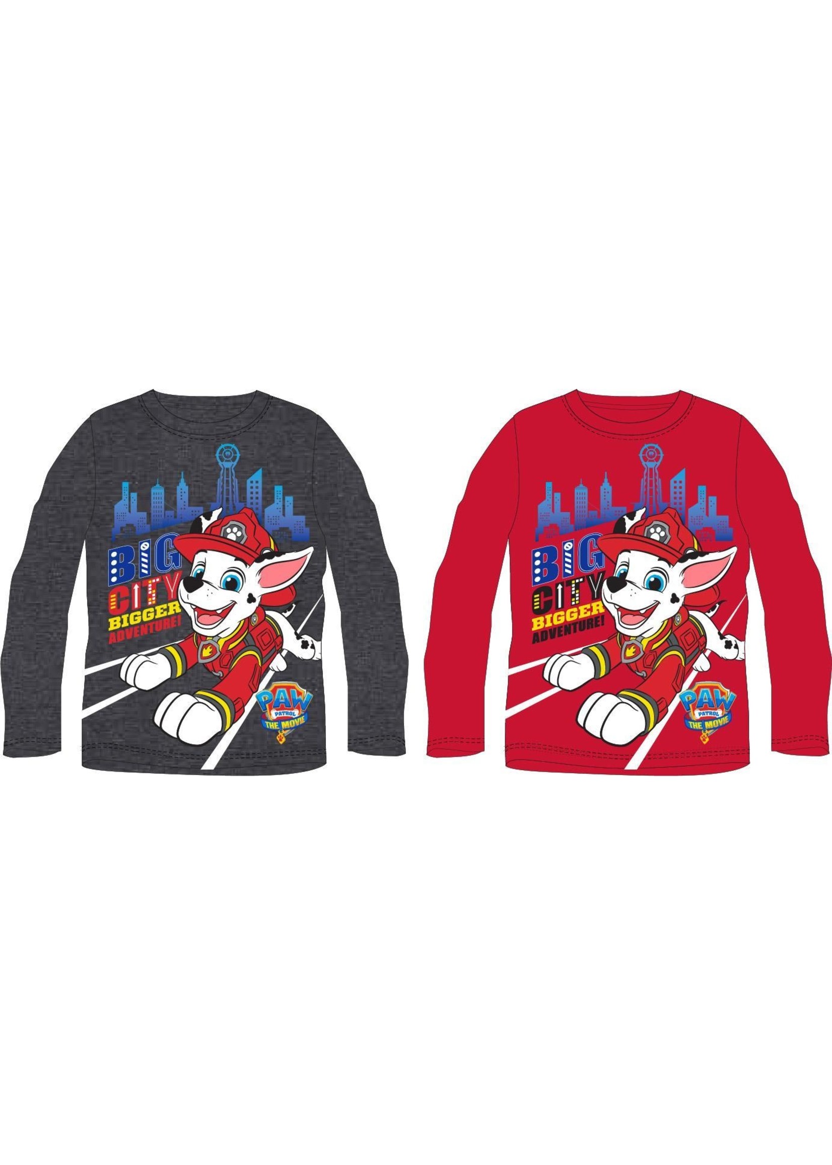 Nickelodeon Paw Patrol long sleeve from Nickelodeon red