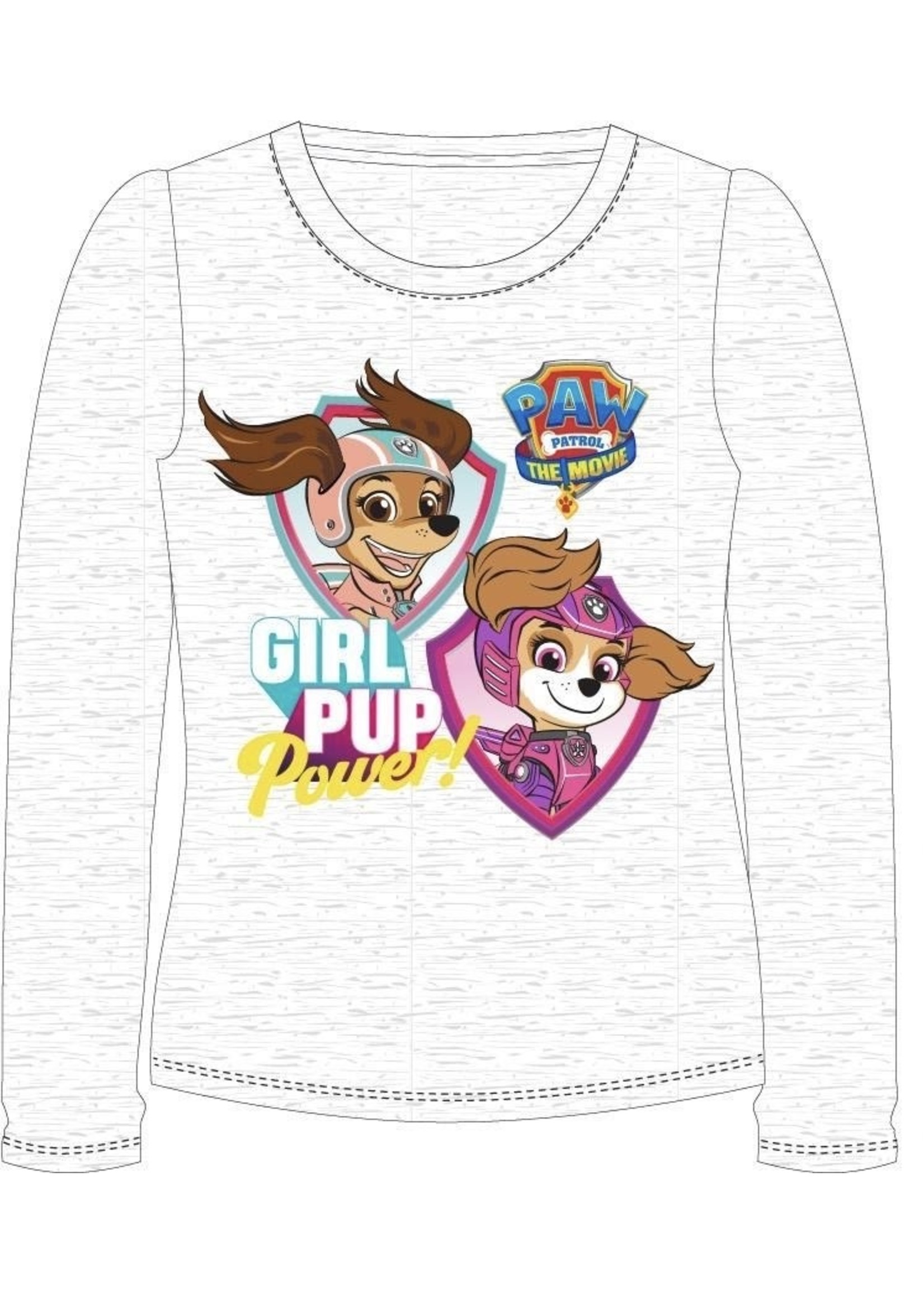 Nickelodeon Paw Patrol long sleeve from Nickelodeon light gray