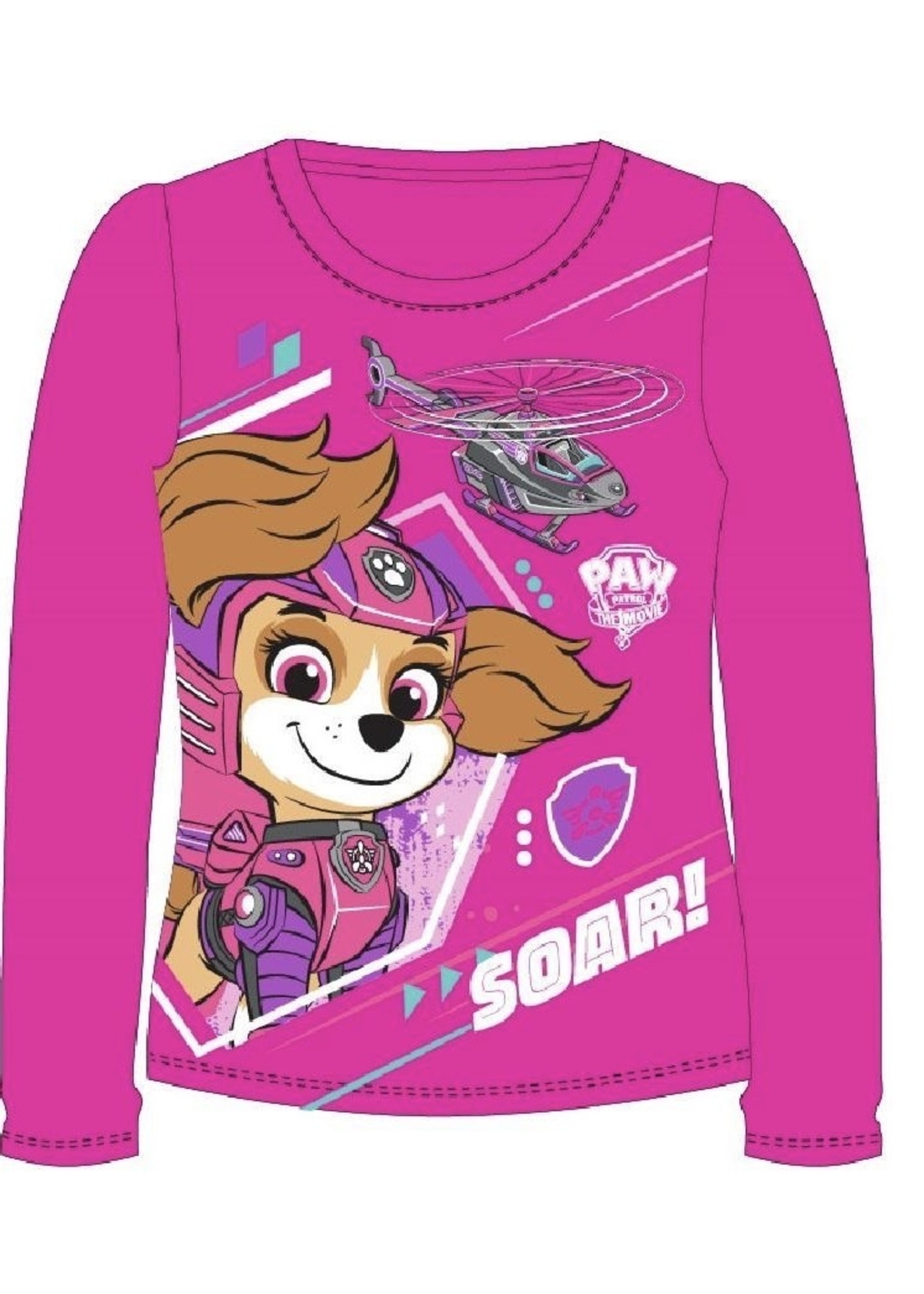 Nickelodeon Paw Patrol longsleeve van Nickelodeon roze