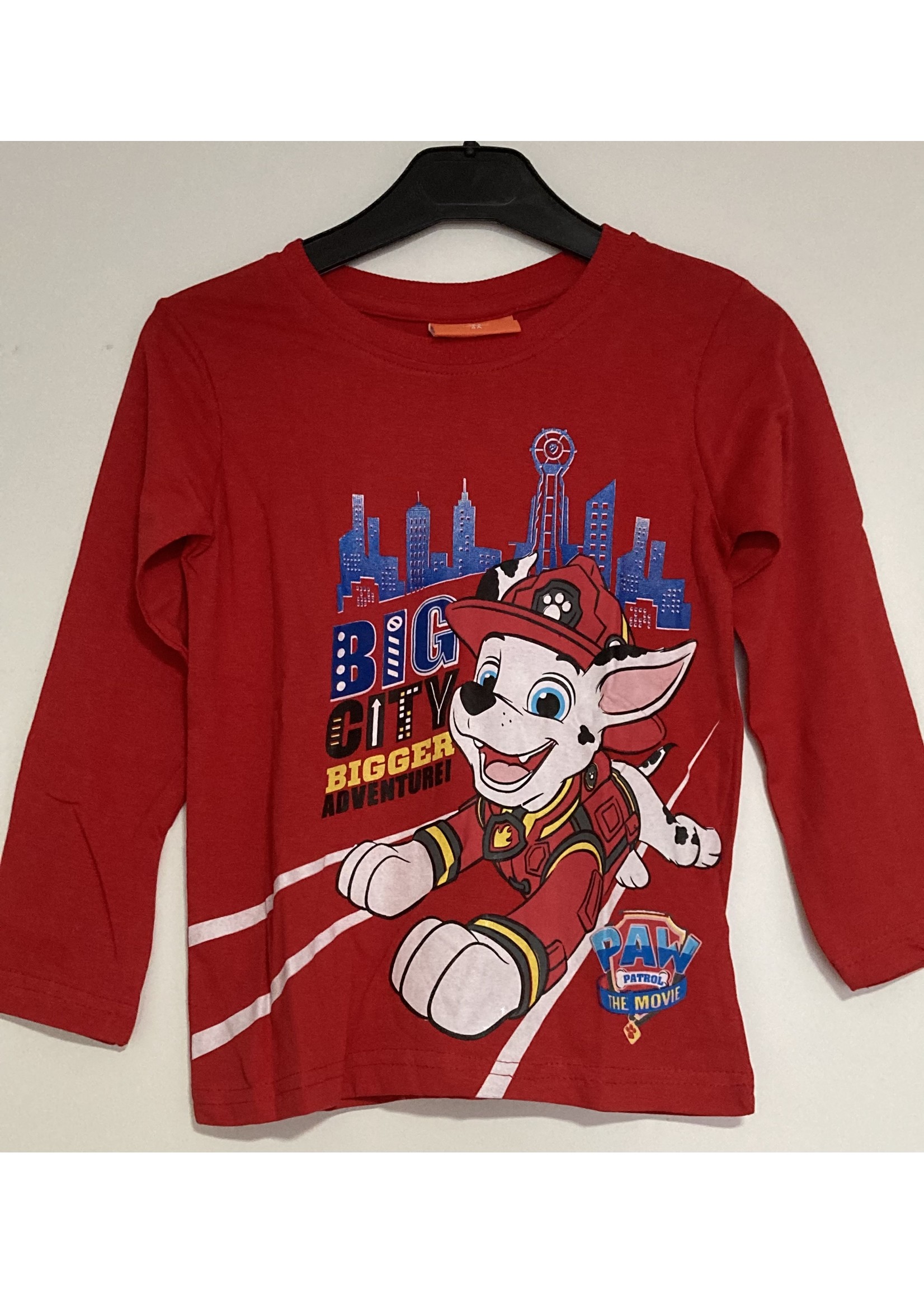 Nickelodeon Paw Patrol long sleeve from Nickelodeon red