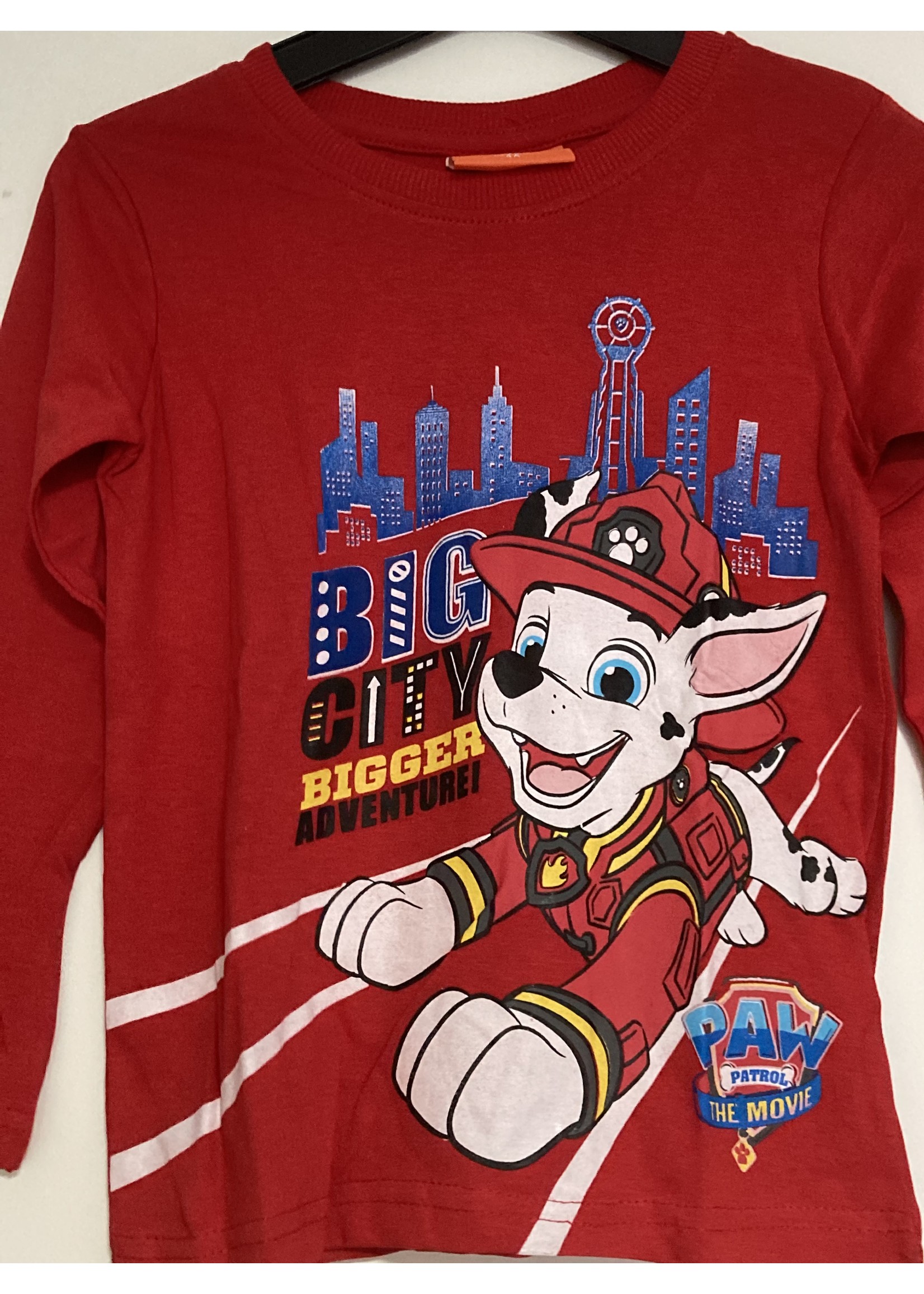 Nickelodeon Paw Patrol longsleeve van Nickelodeon rood