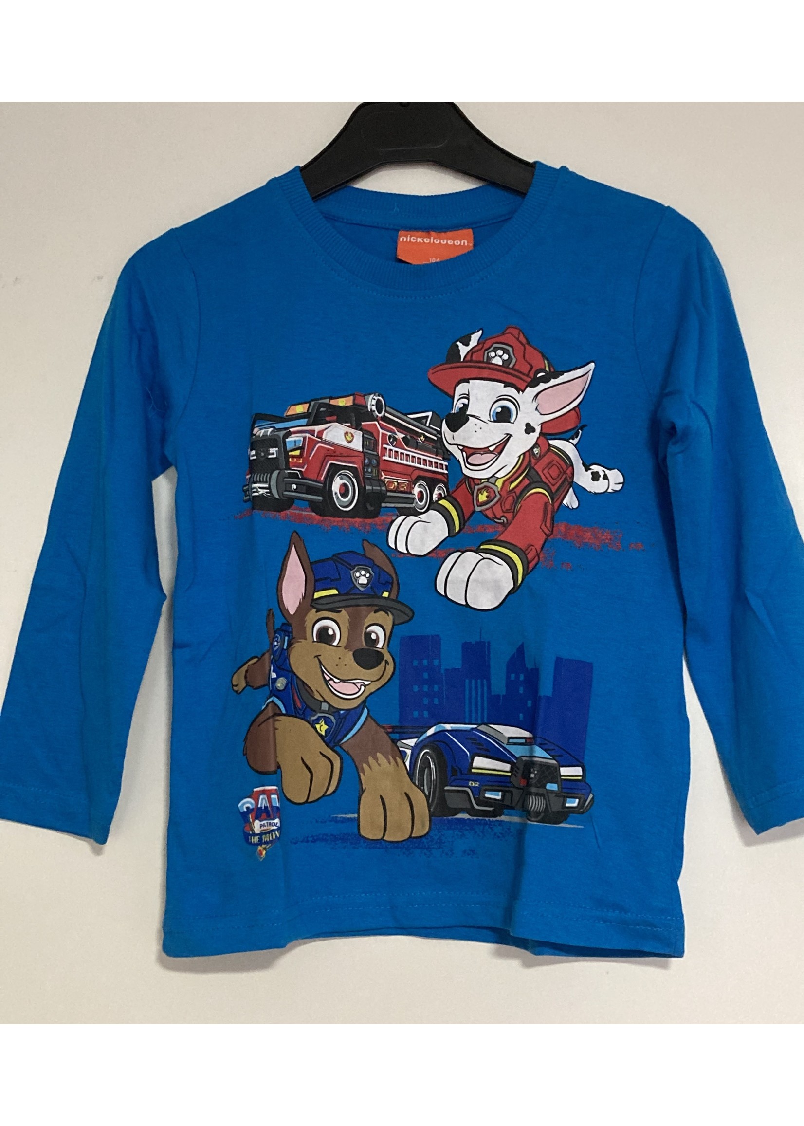 Nickelodeon Paw Patrol longsleeve van Nickelodeon blauw