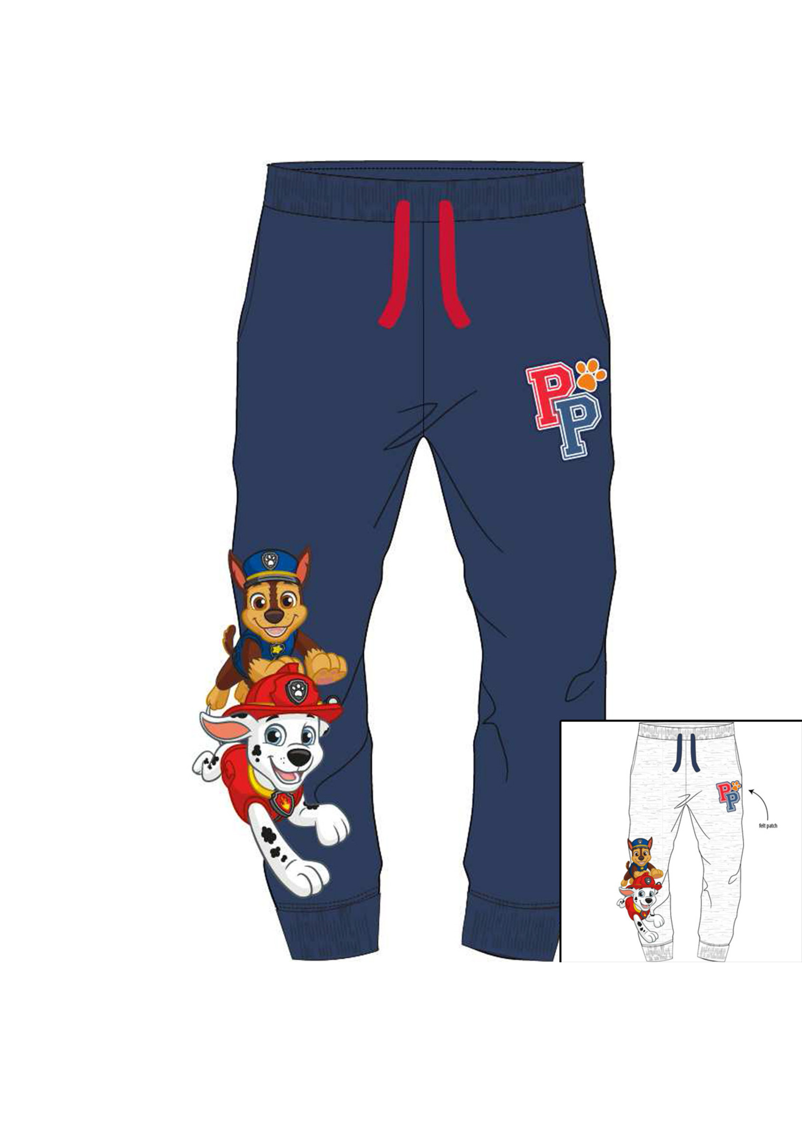 Nickelodeon Spodnie jogger Paw Patrol z Nickelodeon granatowe